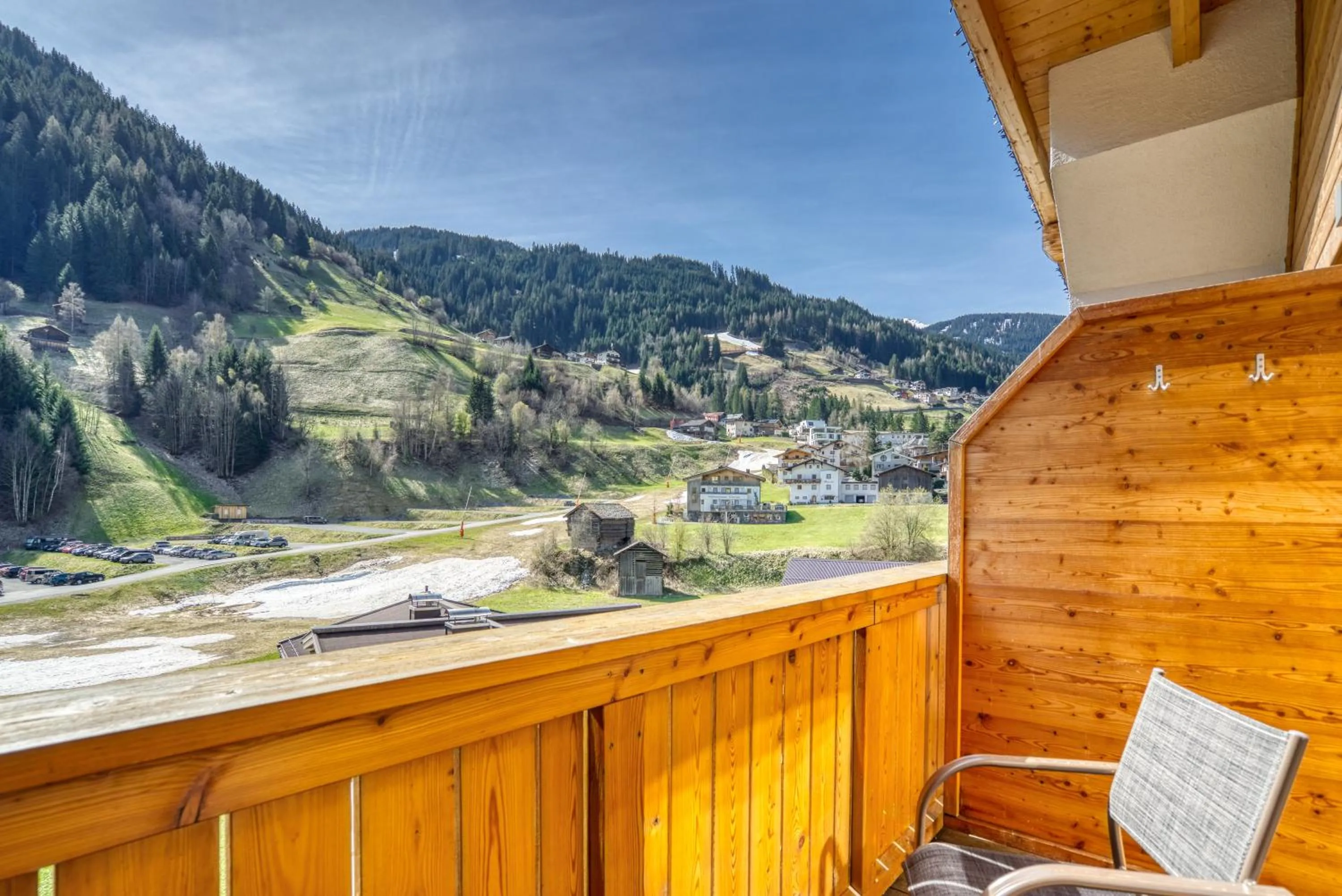 Balcony/Terrace in Mallaun Hotel.Erlebnis