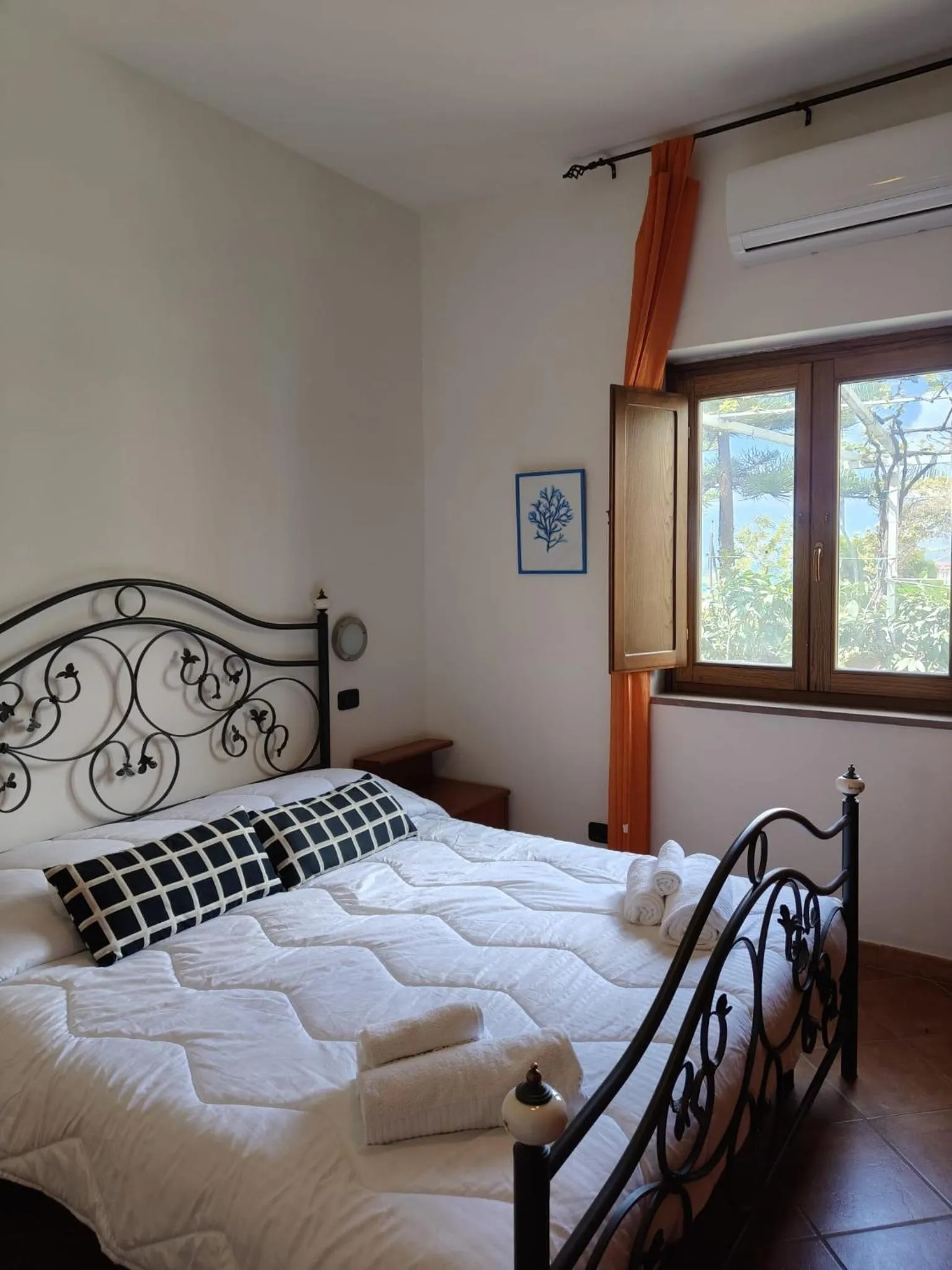 Bed in That's Amore Cilento Country House