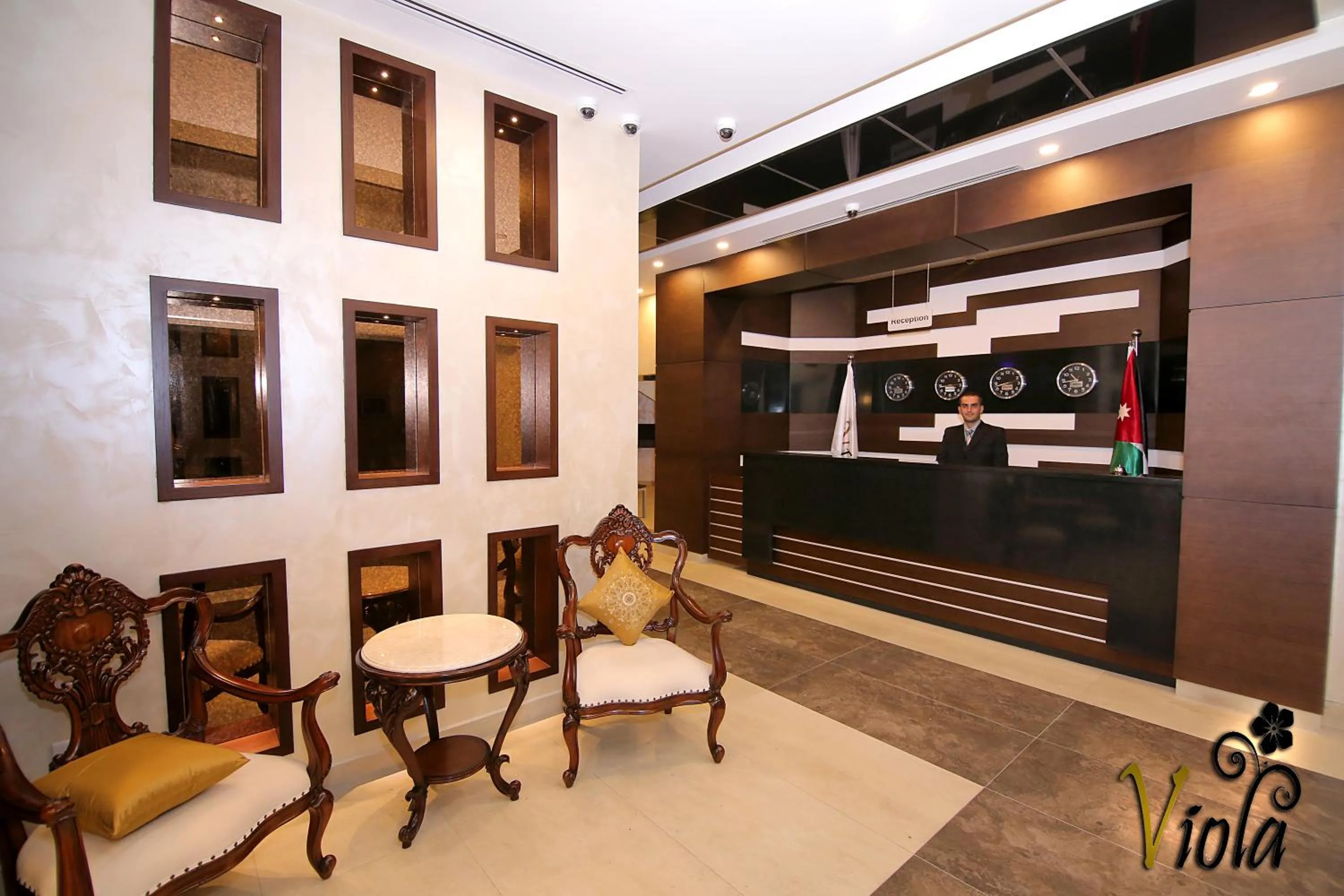 Lobby or reception in Viola Hotel Suites