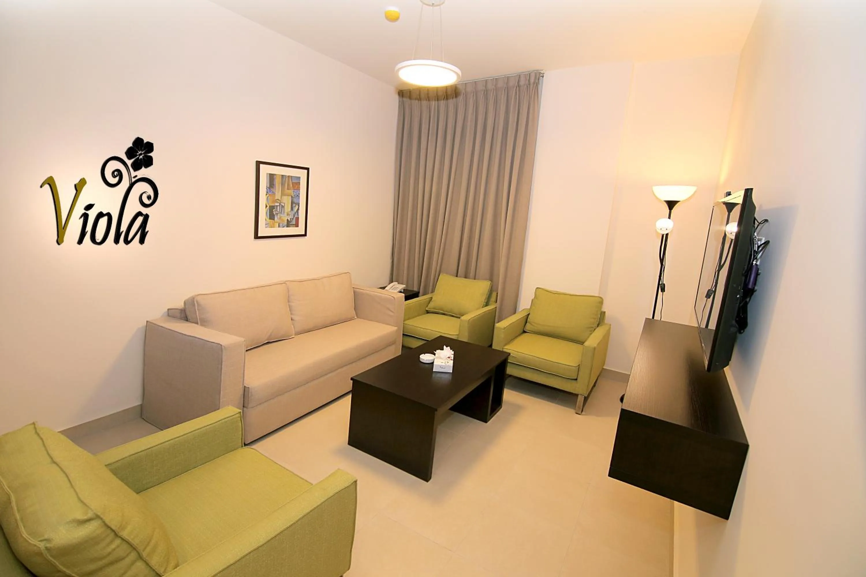 Living room in Viola Hotel Suites