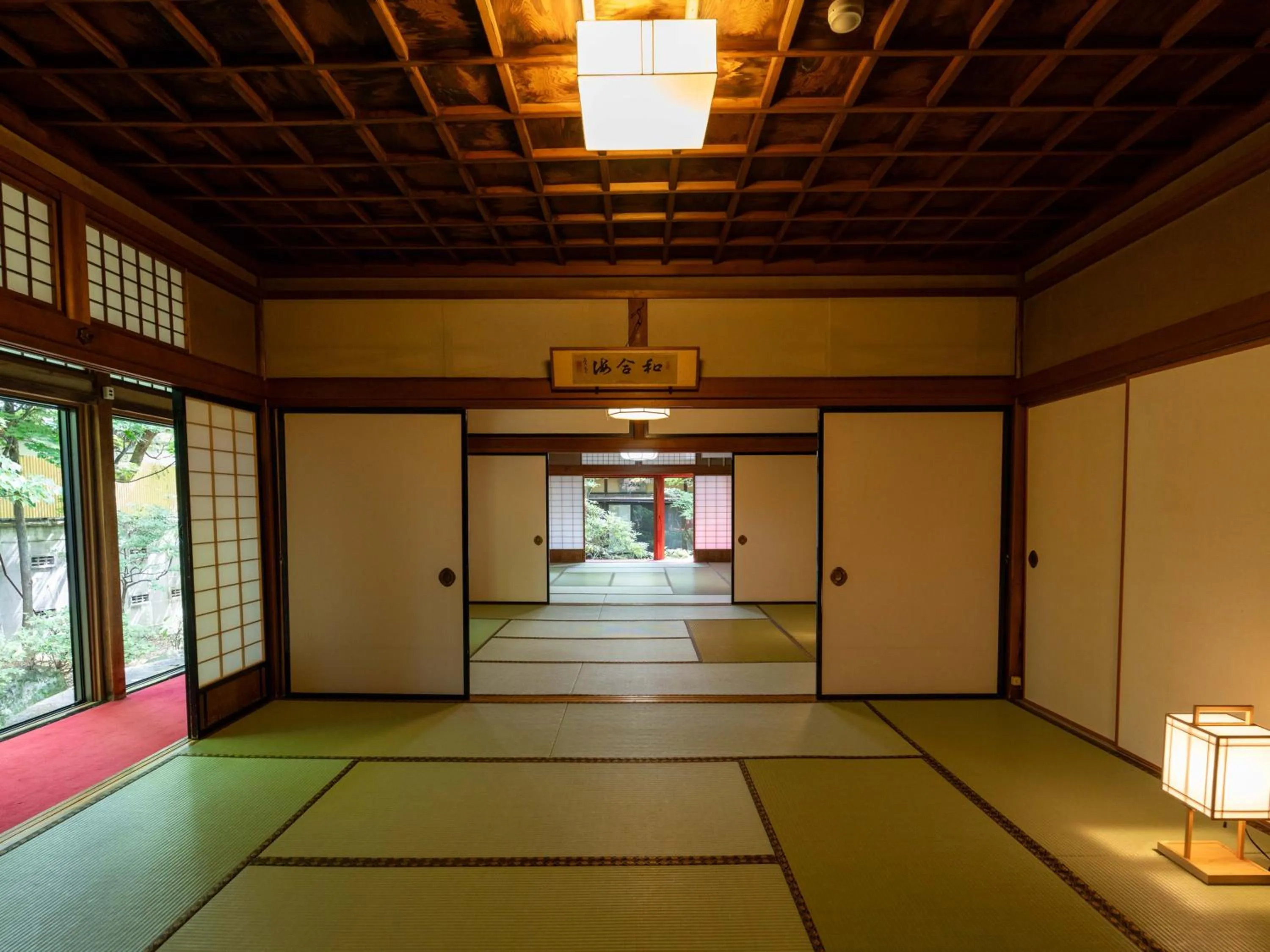 Garden in Temple Hotel Takayama Zenkoji