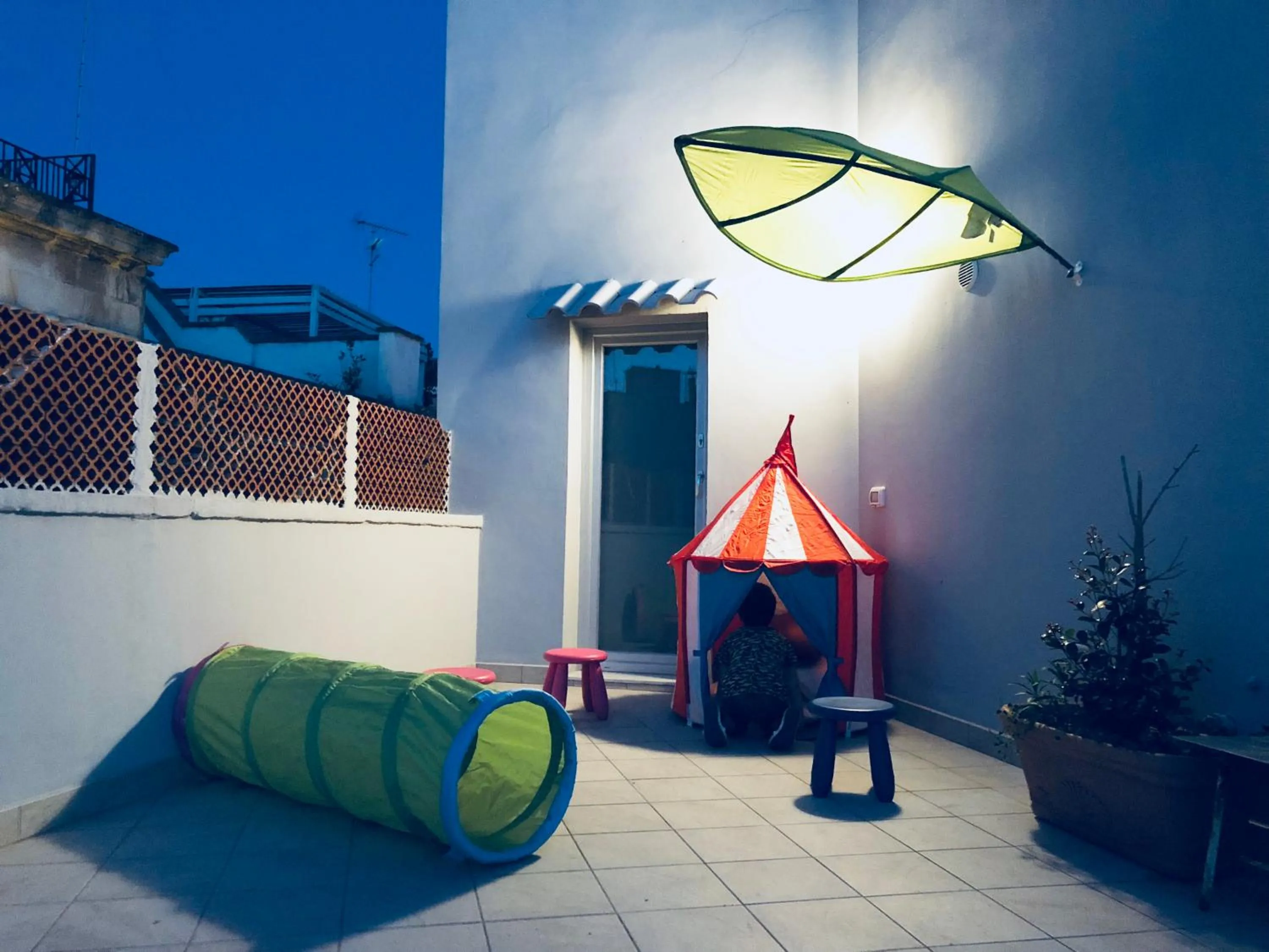 Balcony/Terrace in KissfromSalento B&B+Bike