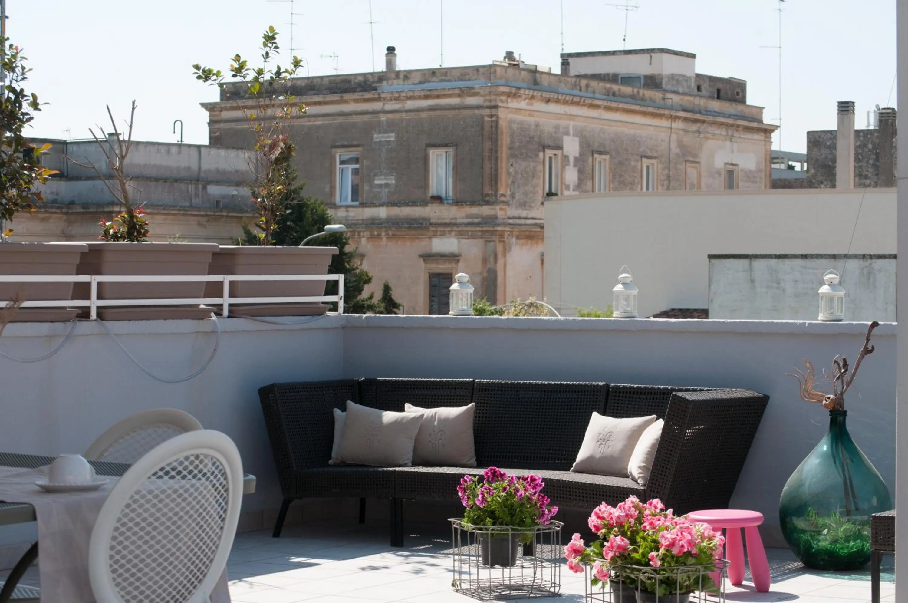 Balcony/Terrace in KissfromSalento B&B+Bike