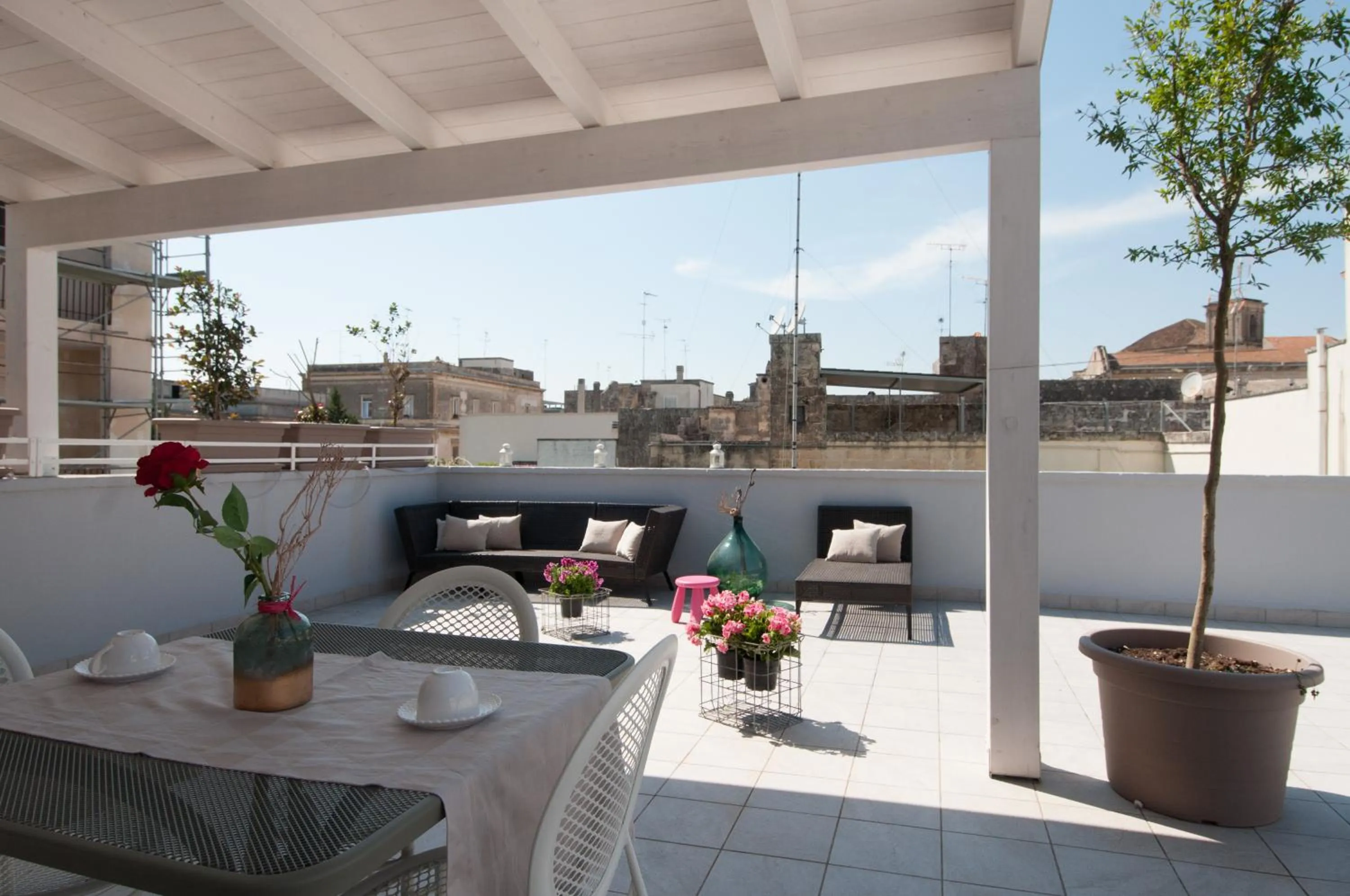 Balcony/Terrace in KissfromSalento B&B+Bike