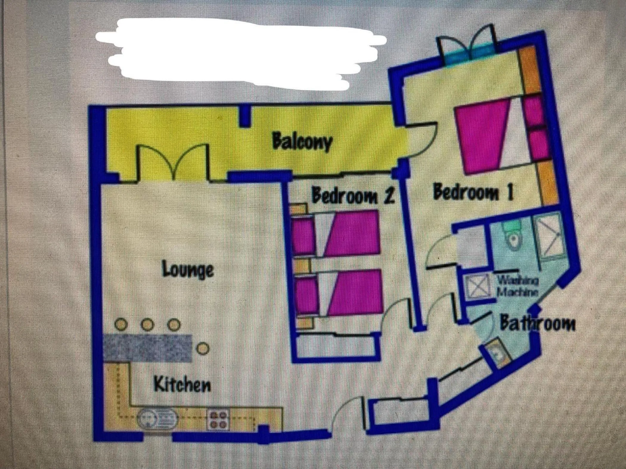 Floor plan in Los Geranios