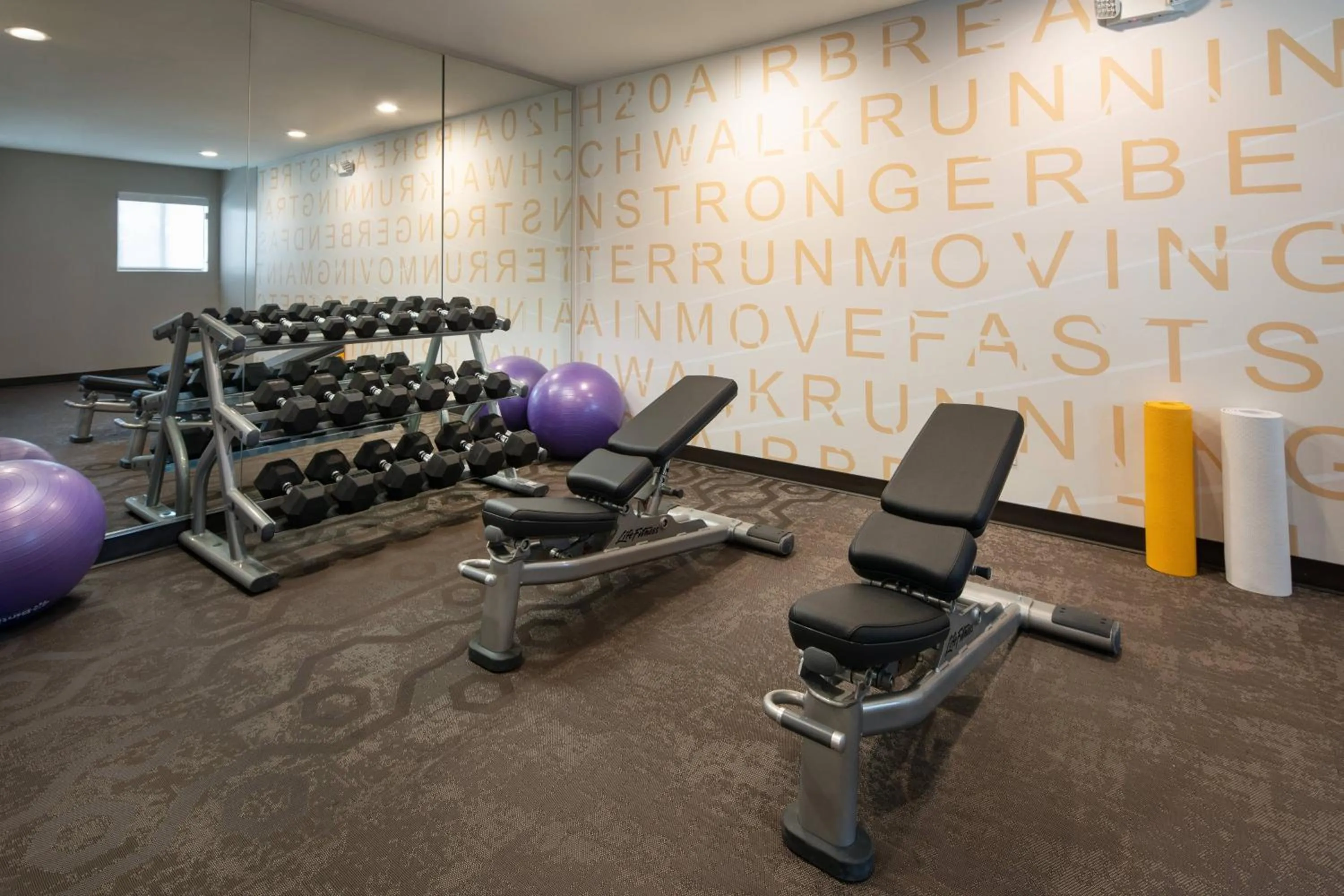 Fitness centre/facilities in Residence Inn Anaheim Placentia/Fullerton