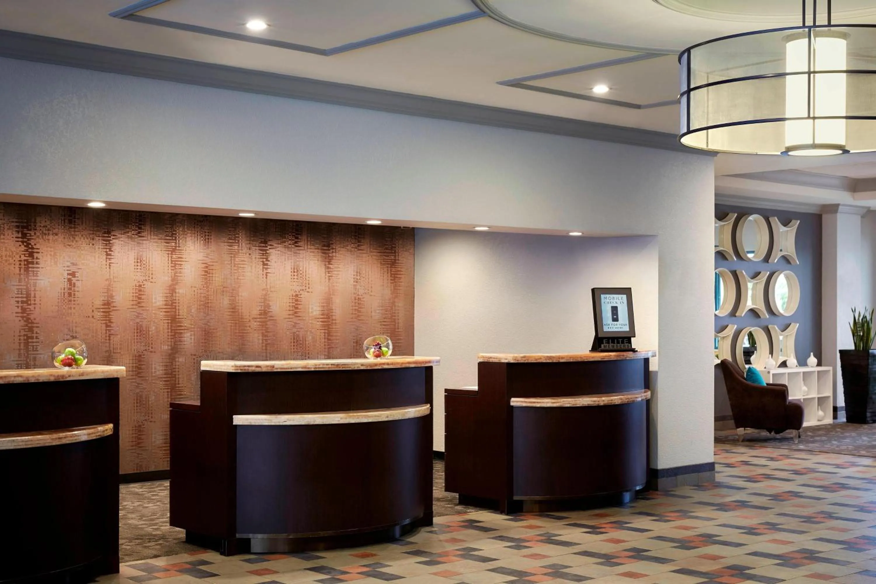 Lobby or reception in Costa Mesa Marriott