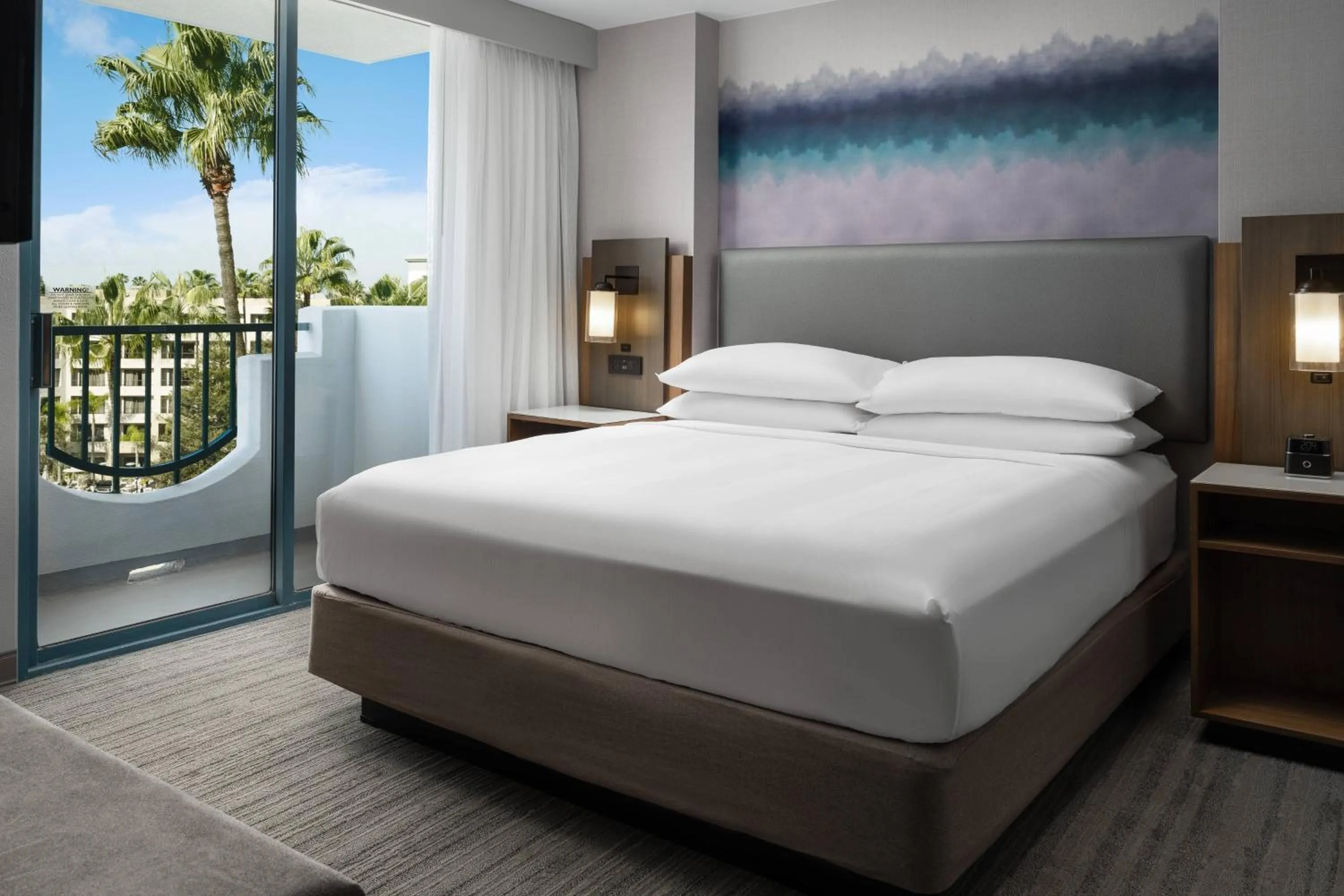 Photo of the whole room, Bed in Costa Mesa Marriott