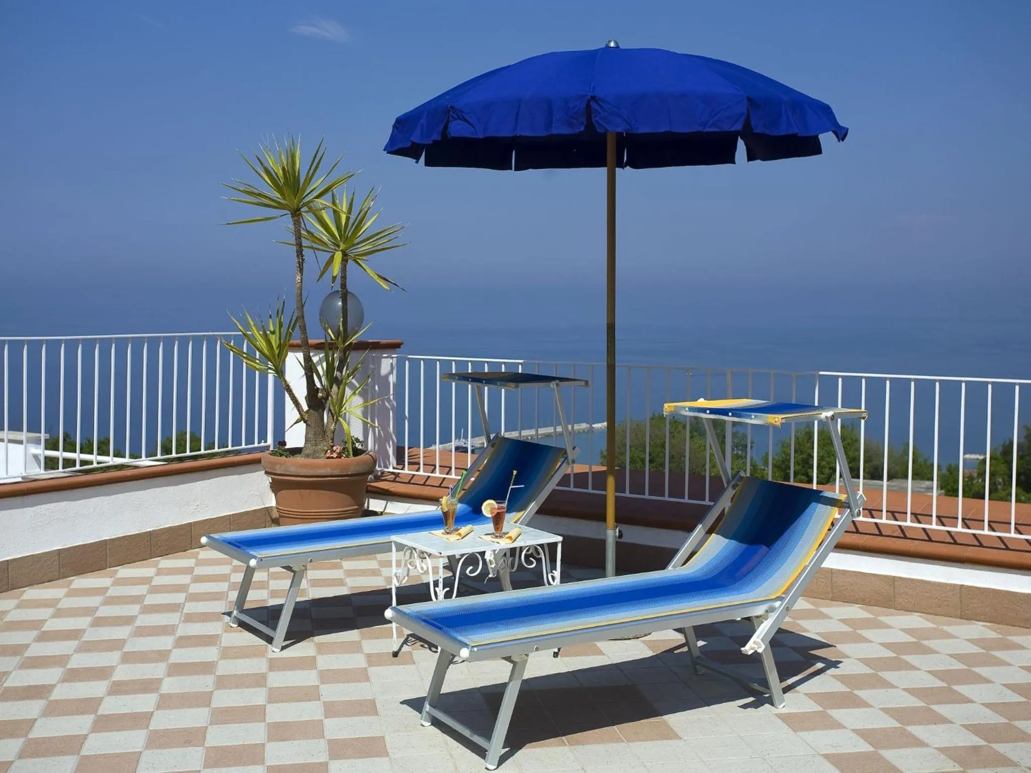 Solarium in Hotel Villa D'Orta