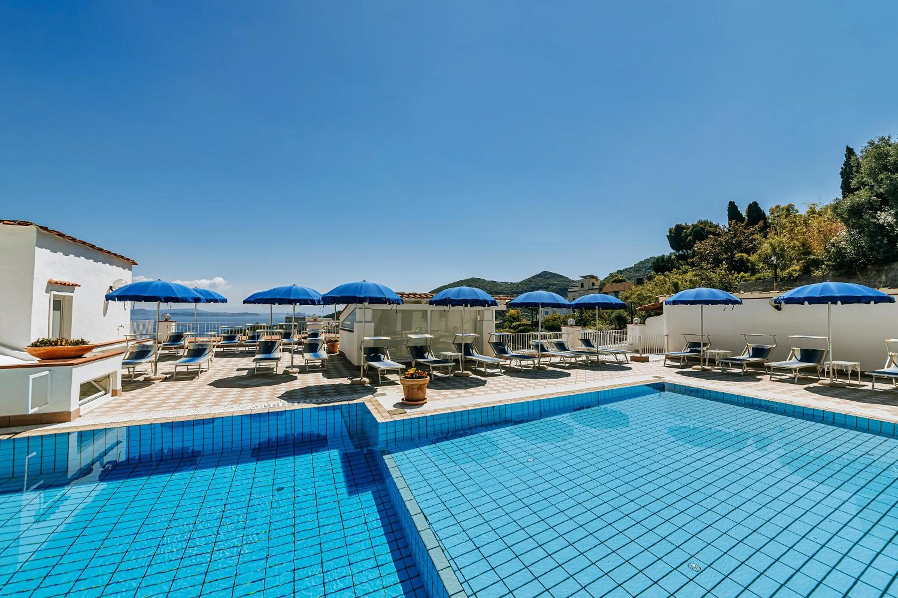 Solarium in Hotel Villa D'Orta