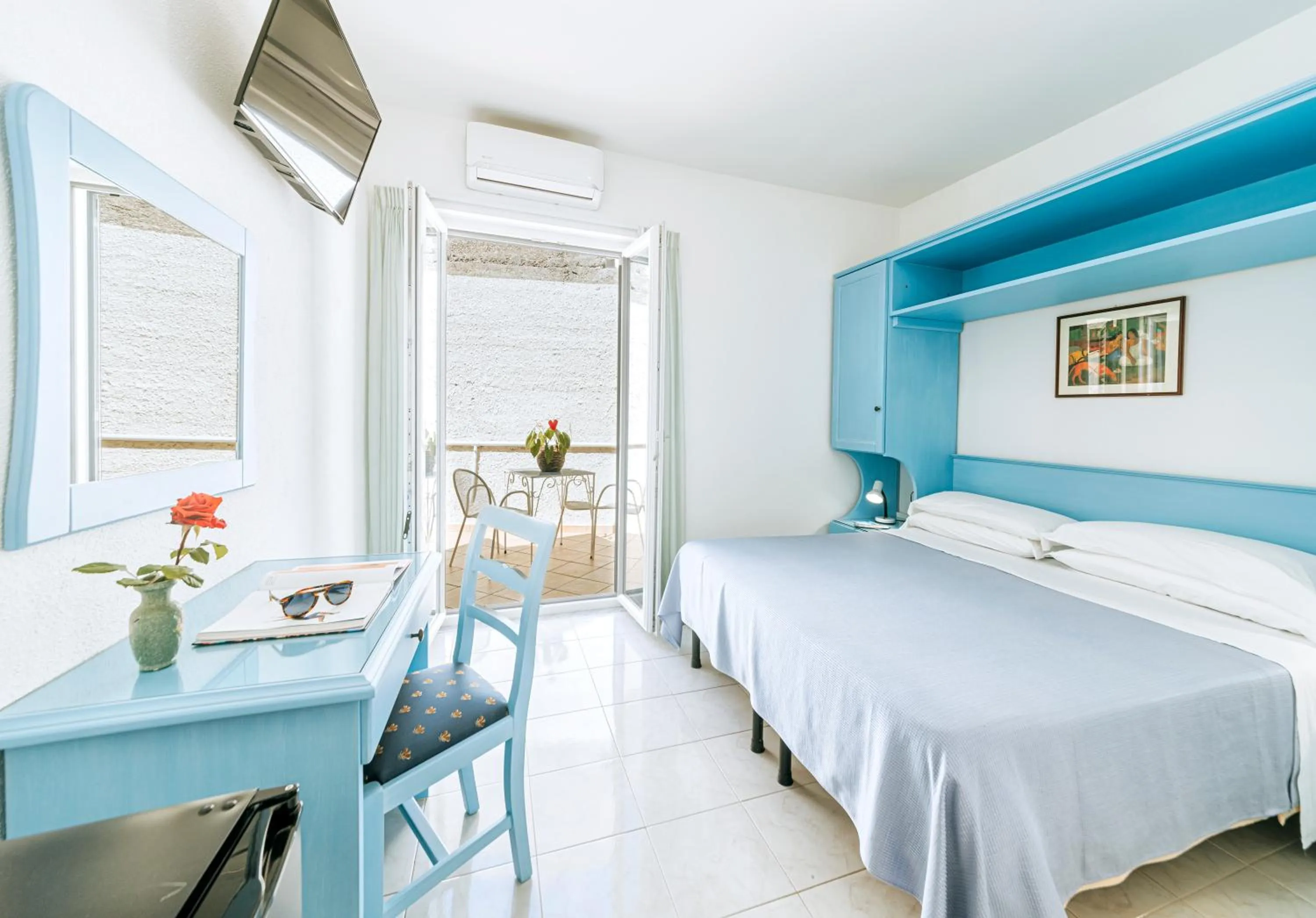 Bed in Hotel Villa D'Orta