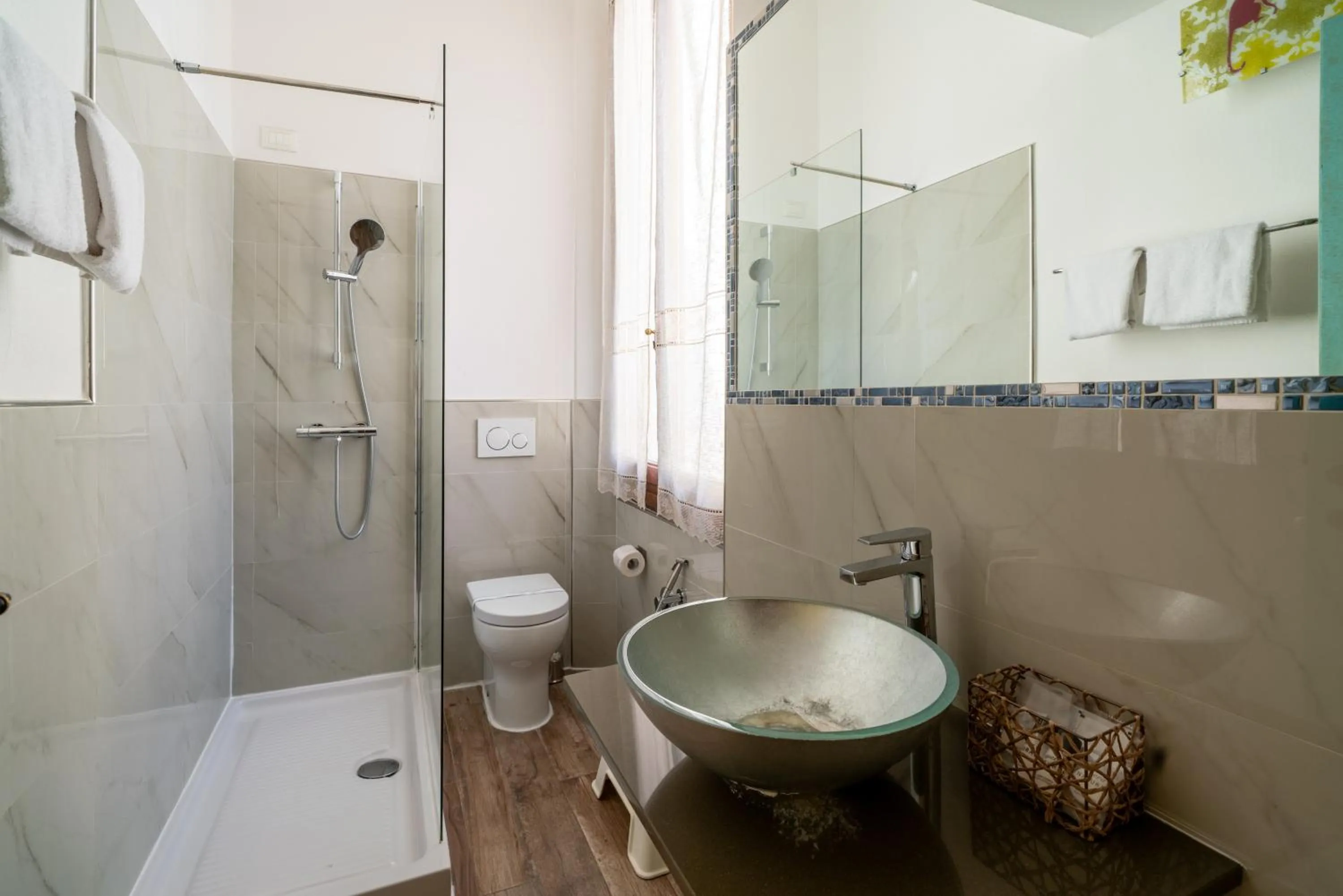 Bathroom in Residenza Conte di Cavour & Rooftop - dBe Hotels