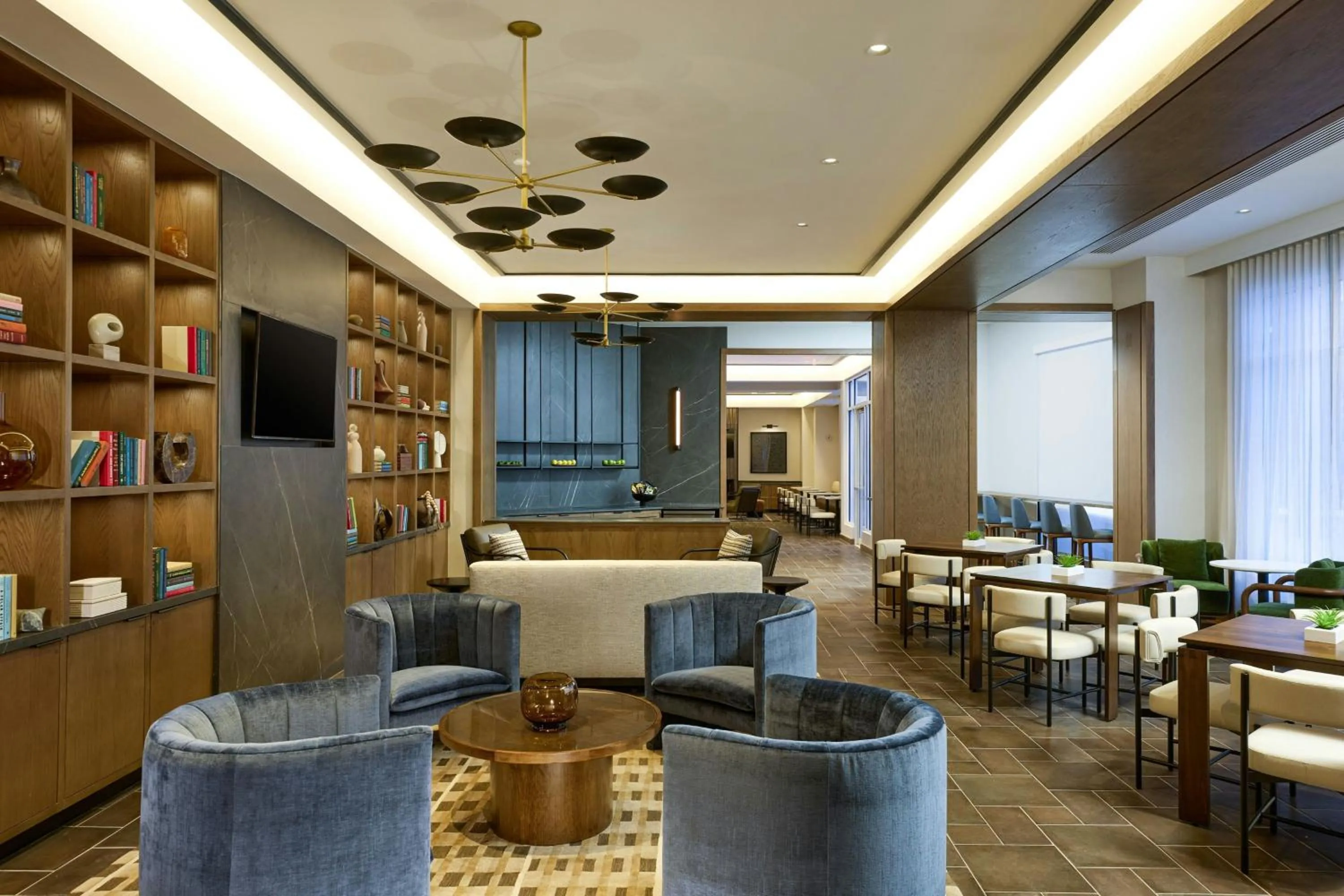 Lounge or bar in Bridgewater Marriott