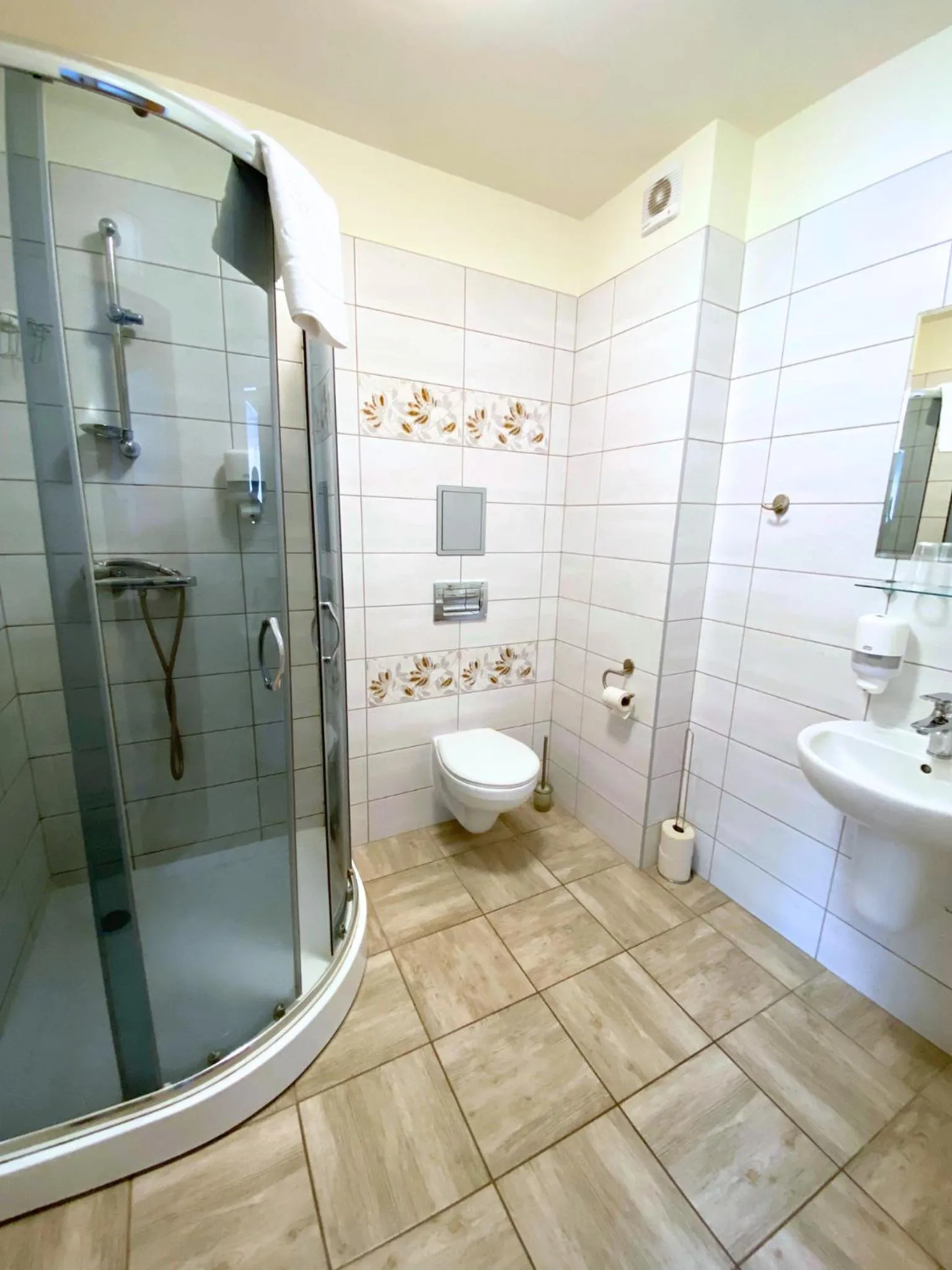 Shower in Jantar Resort