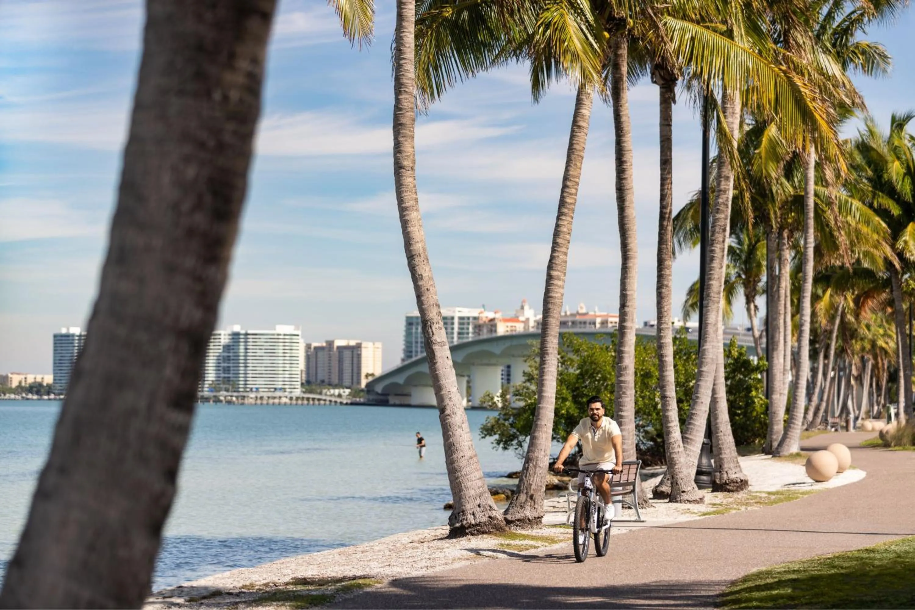 Cycling in The Ritz-Carlton, Sarasota