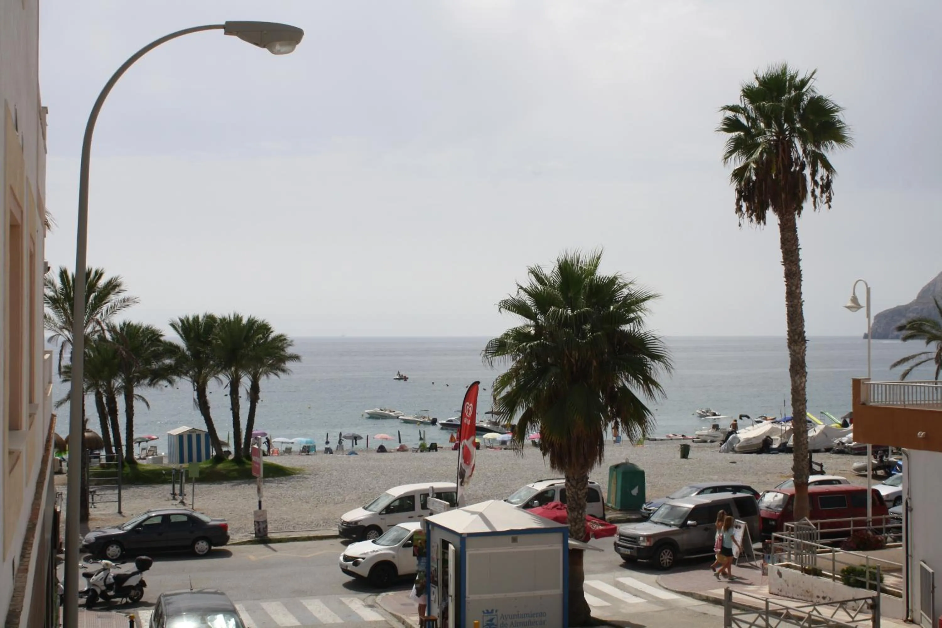 Sea view in Apartamento con vista al mar a 3 minutos de la playa! Spacious Beach Apartment 3 min to the beach