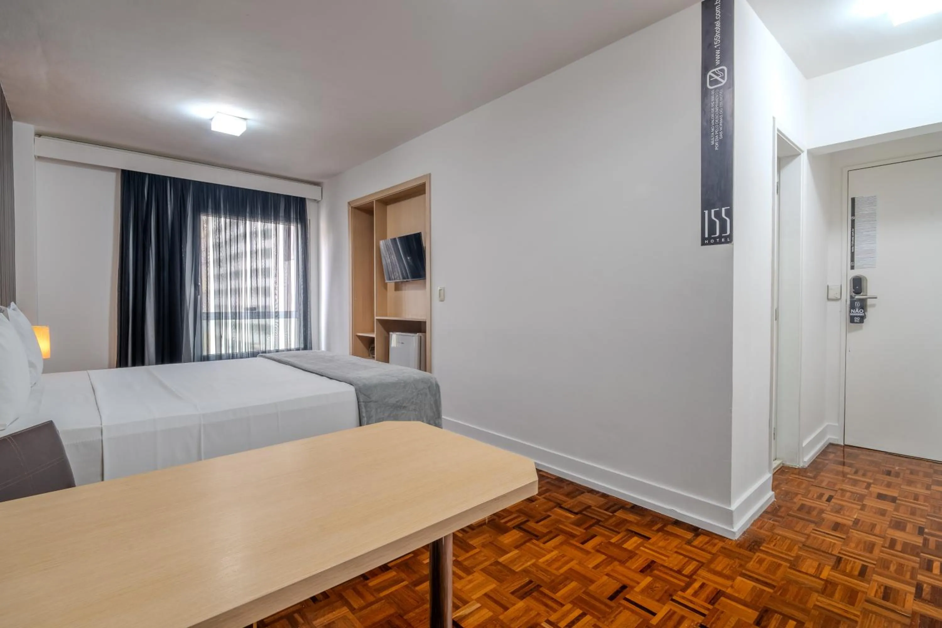 Bedroom, Bed in 155 Hotel