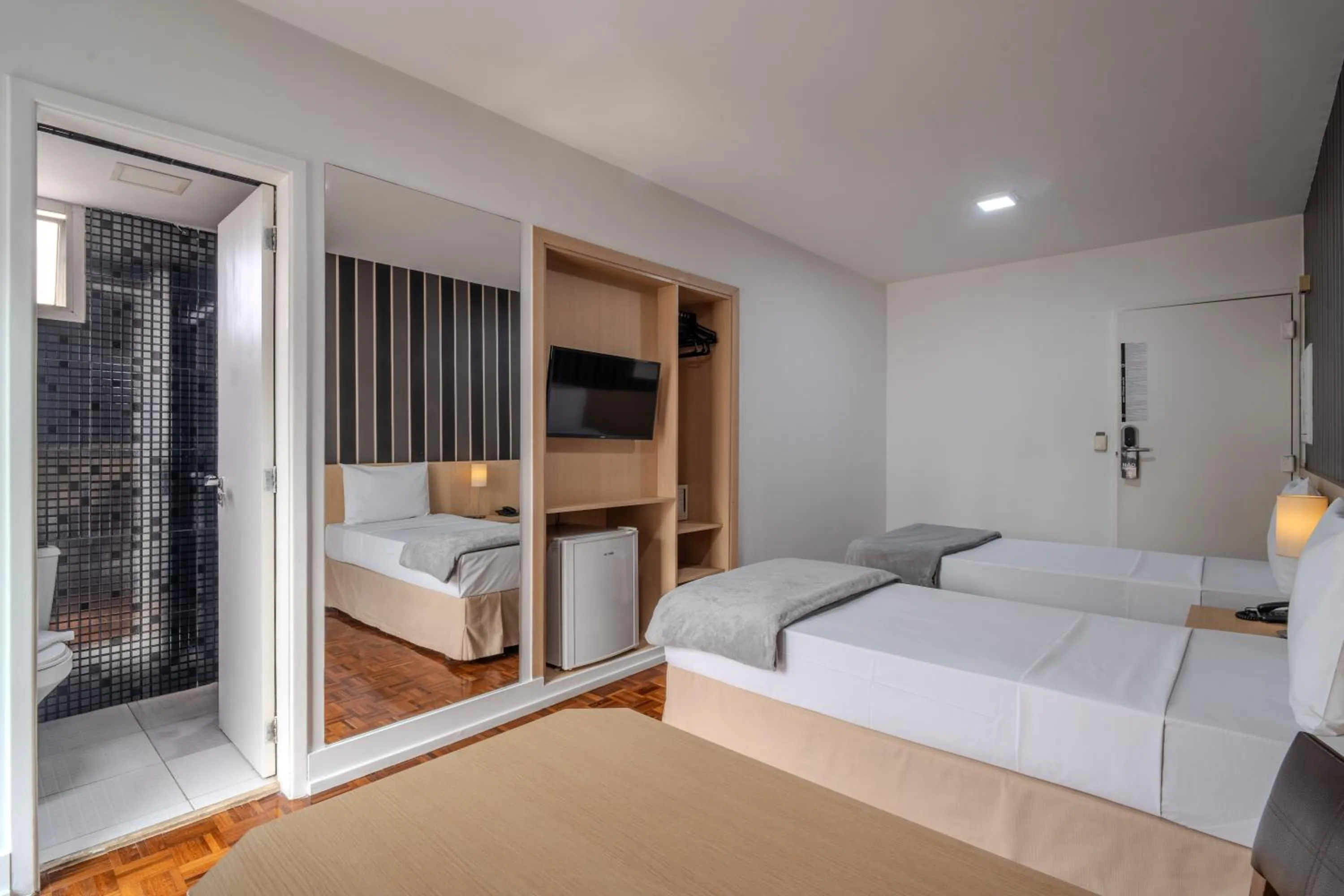 Photo of the whole room, Bed in 155 Hotel