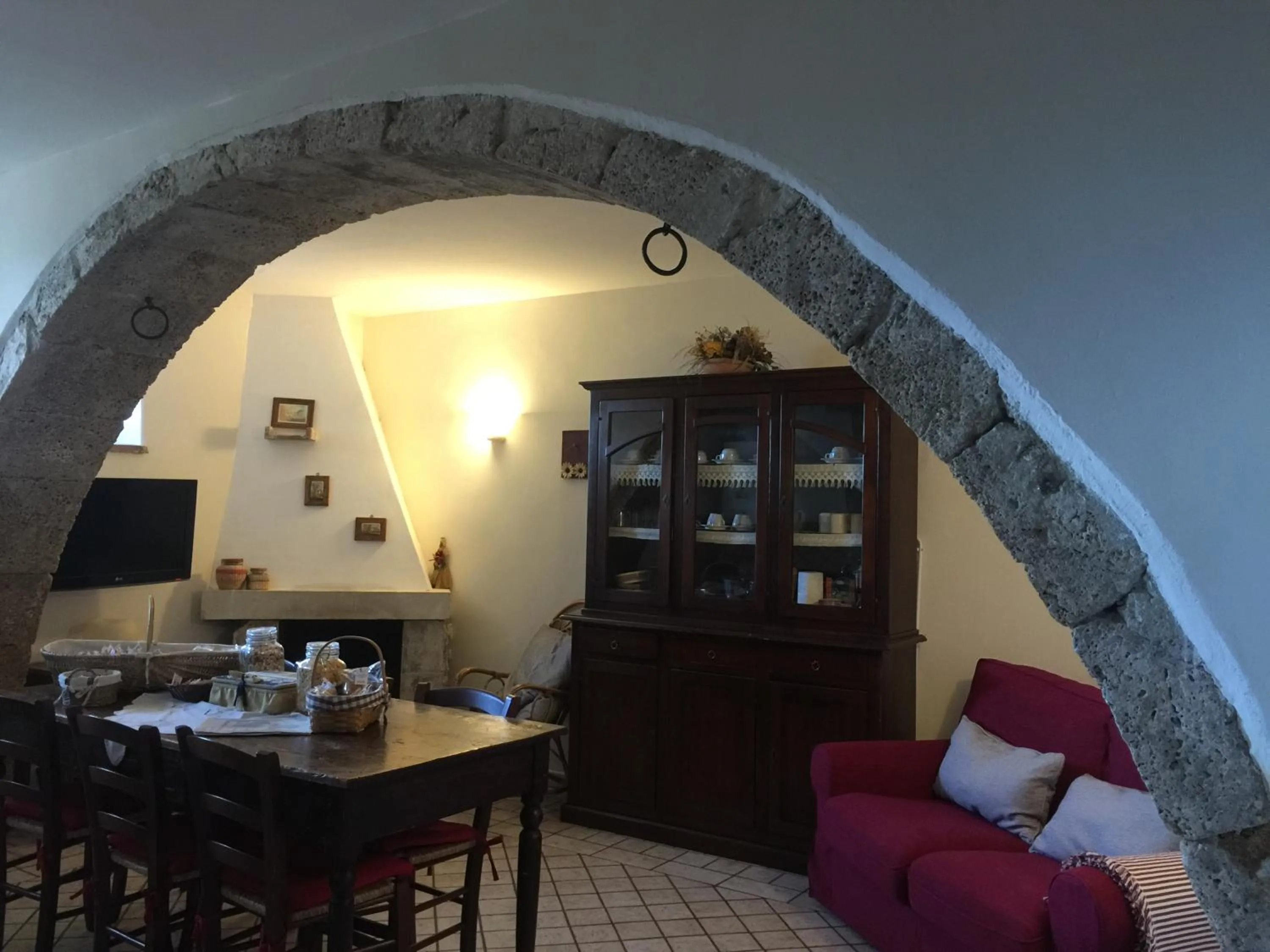 Living room in Residenza La Torre