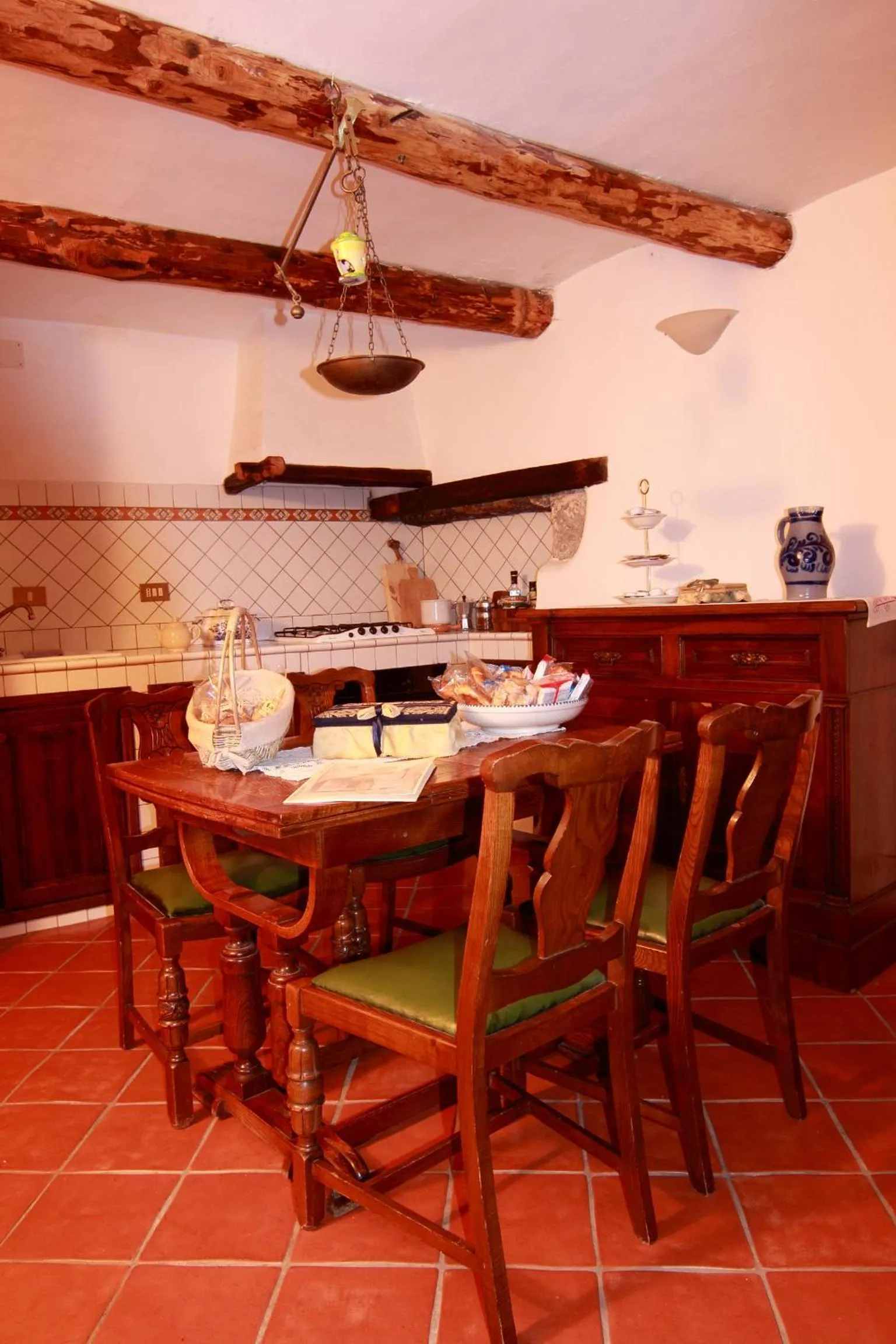 Kitchen or kitchenette in Residenza La Torre