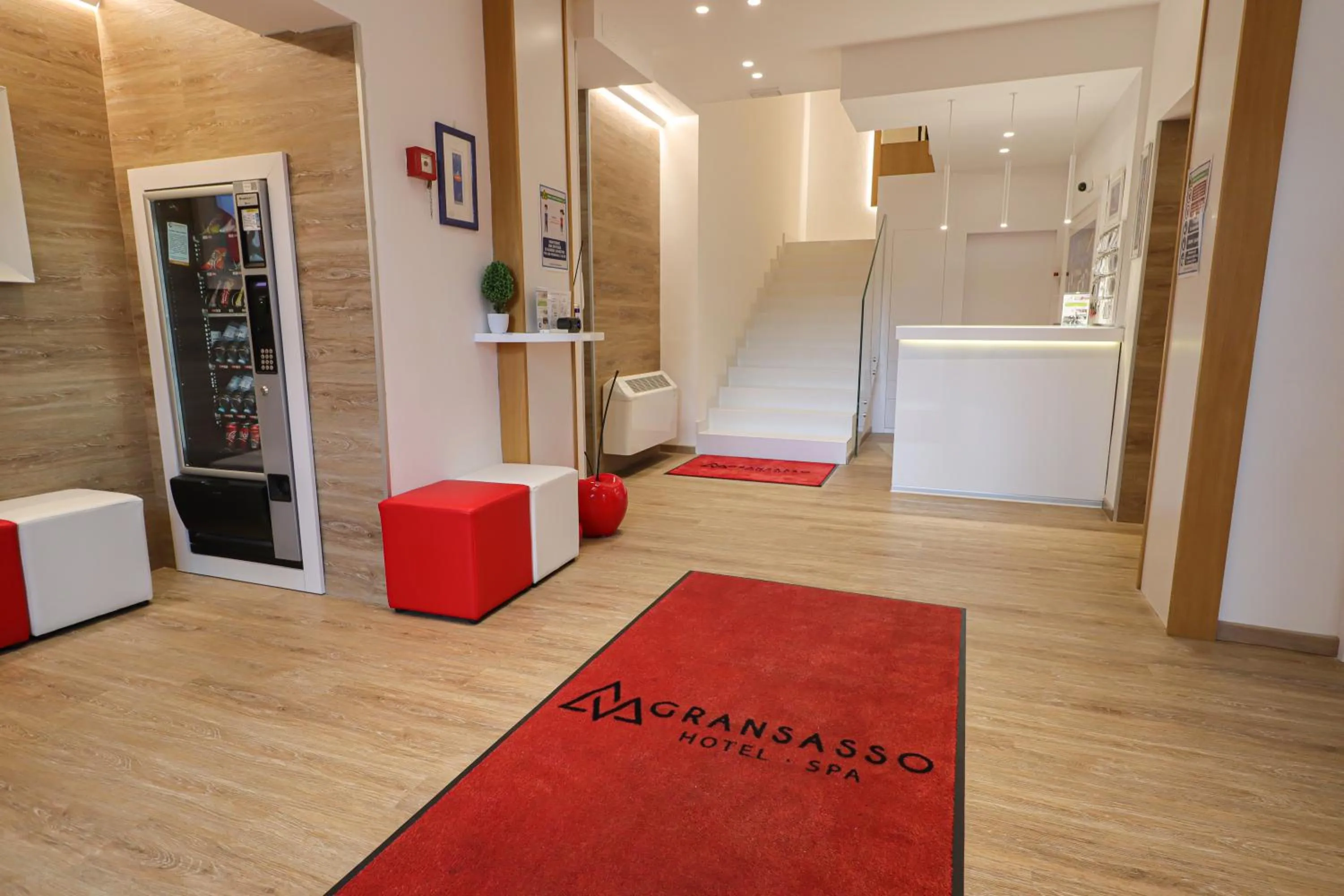 Lobby or reception in Hotel Gran Sasso & SPA