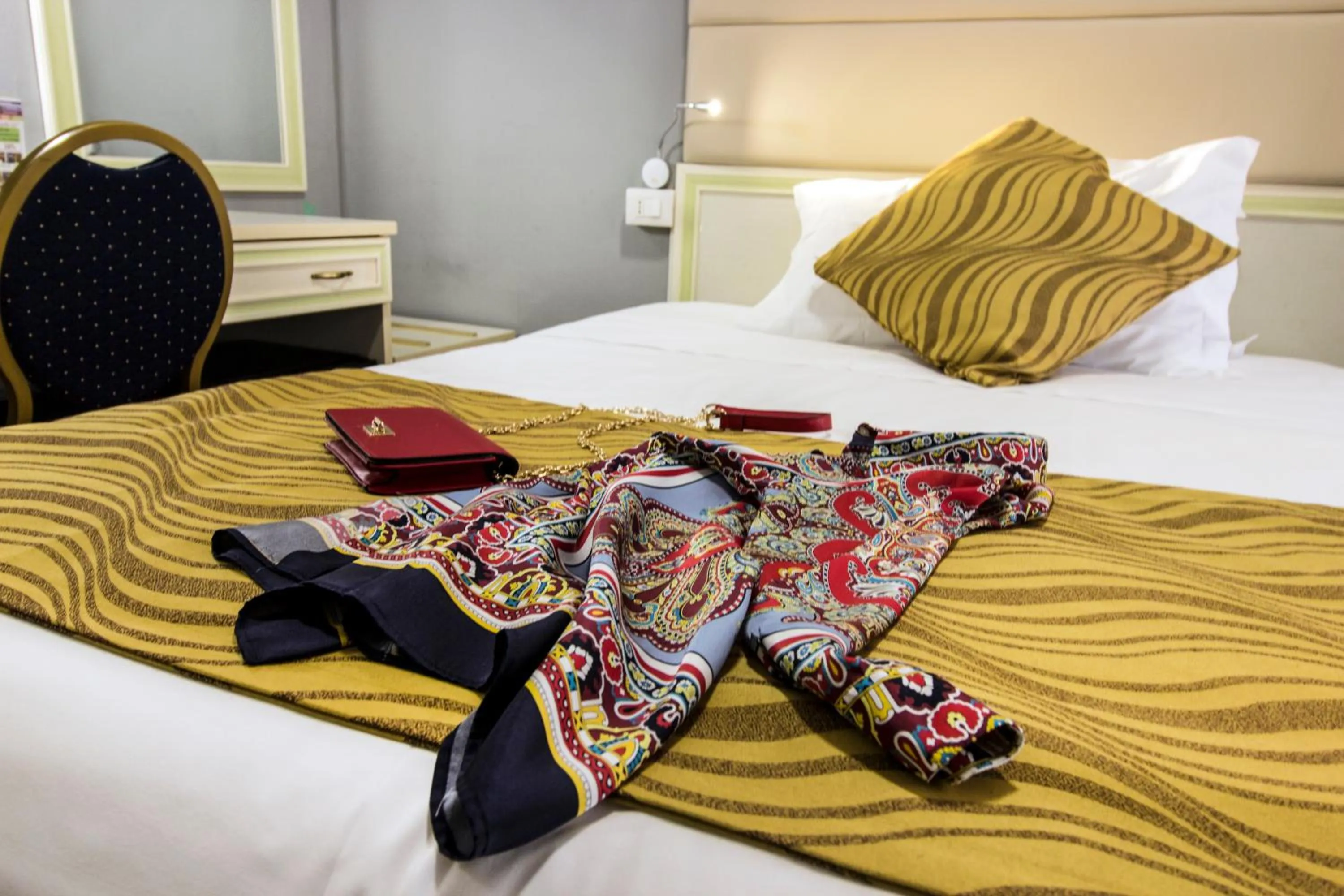 Bed in Hotel Gran Sasso & SPA