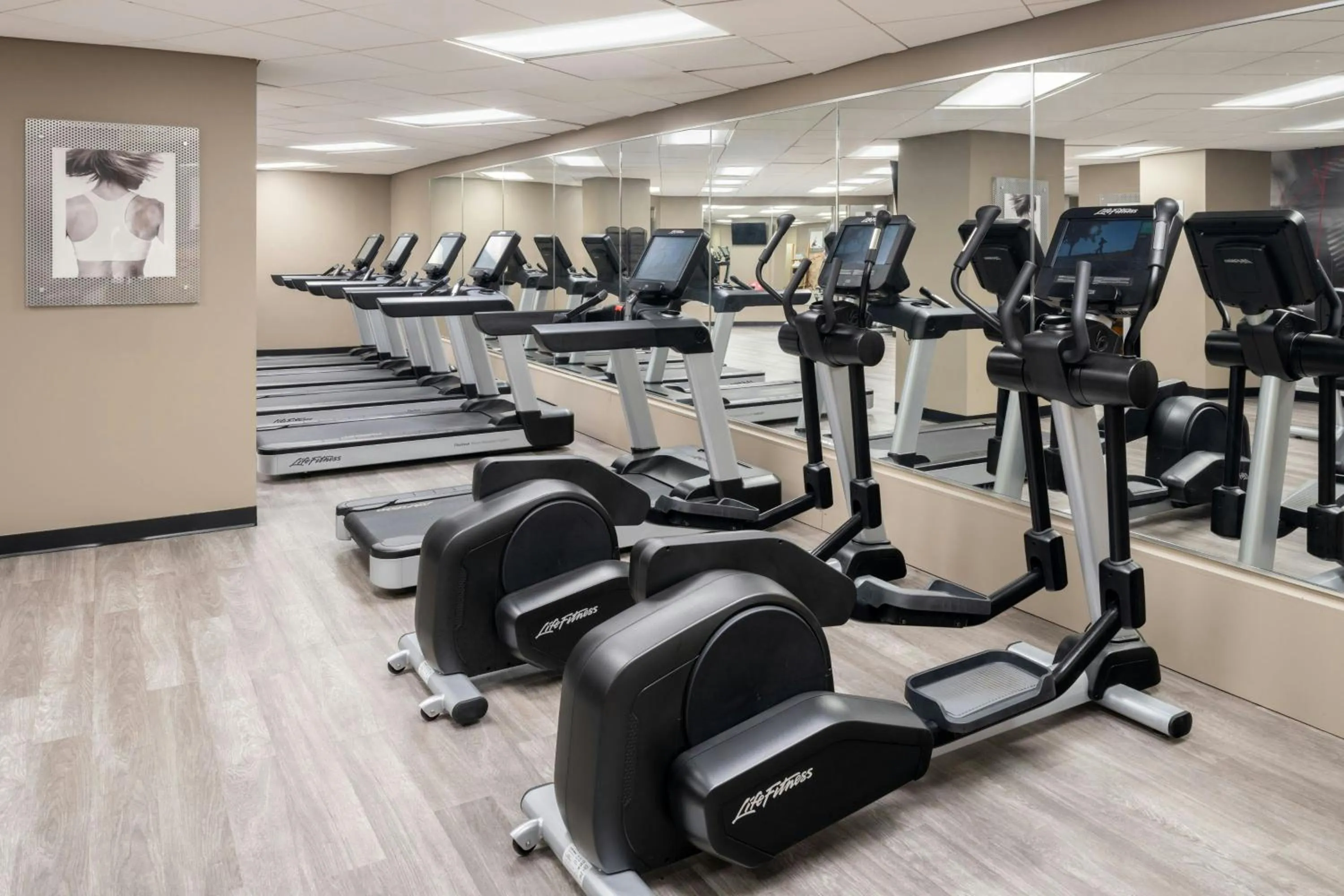 Fitness centre/facilities in Tampa Airport Marriott