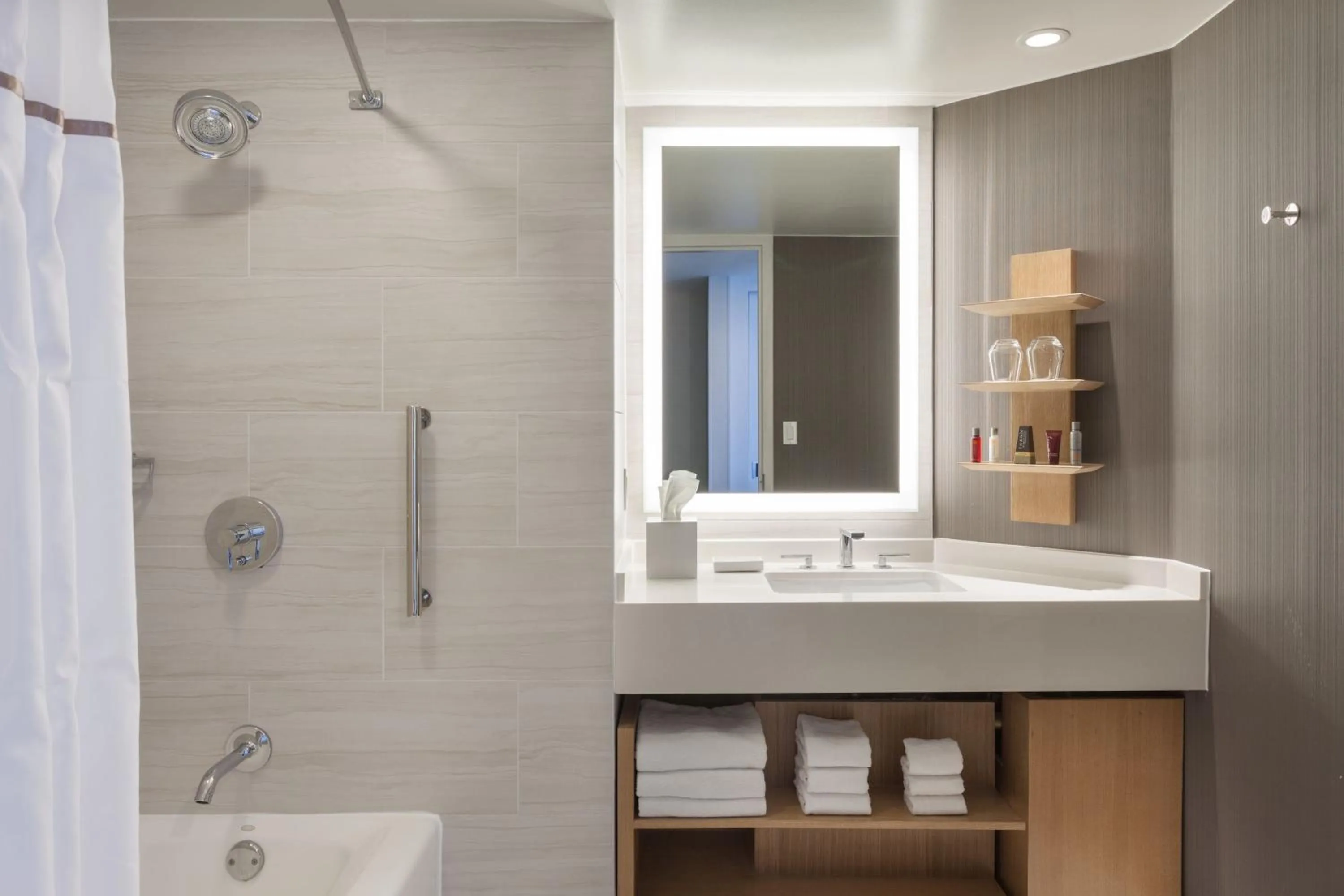 Bathroom in Tampa Marriott Water Street