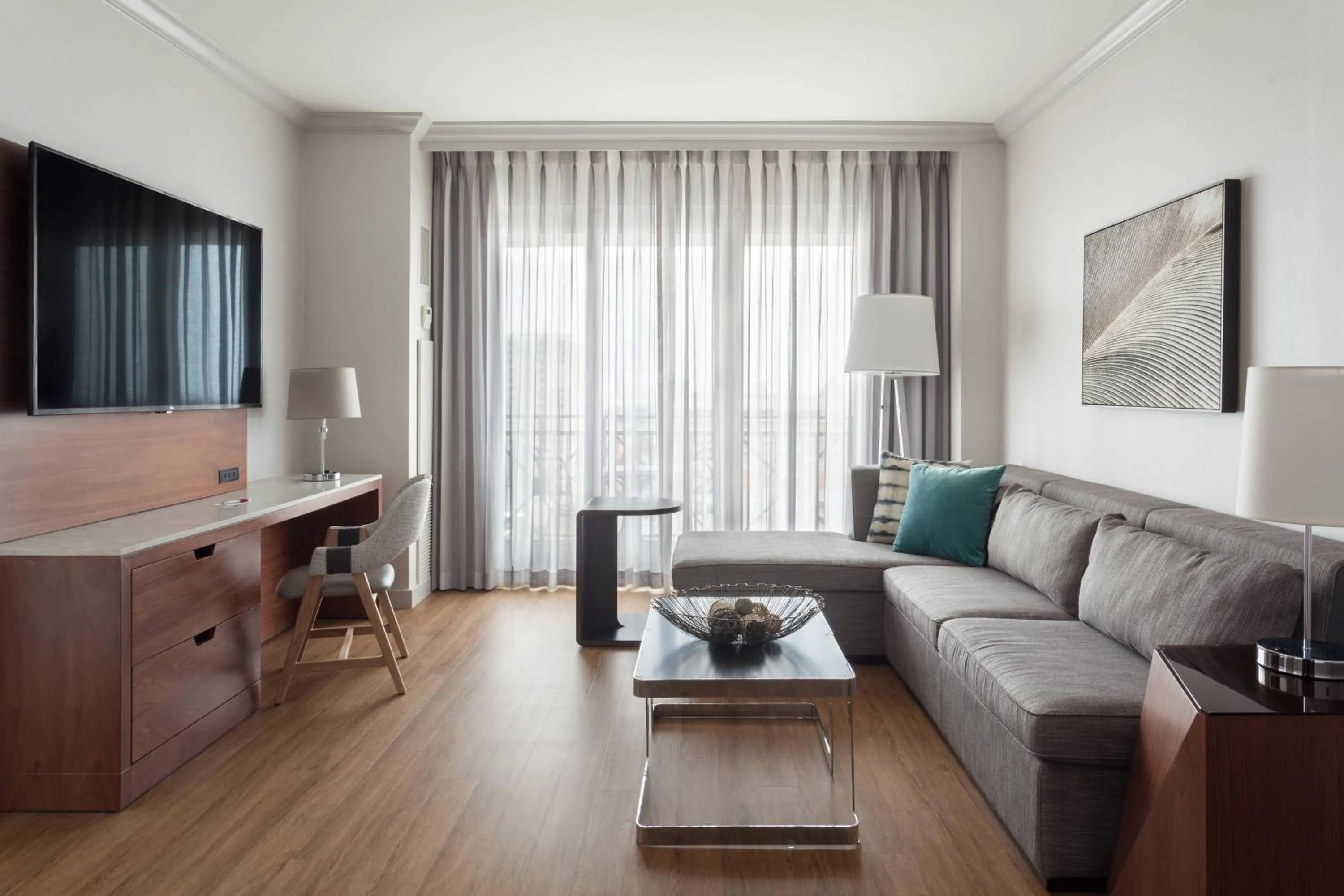 Living room in Tampa Marriott Water Street