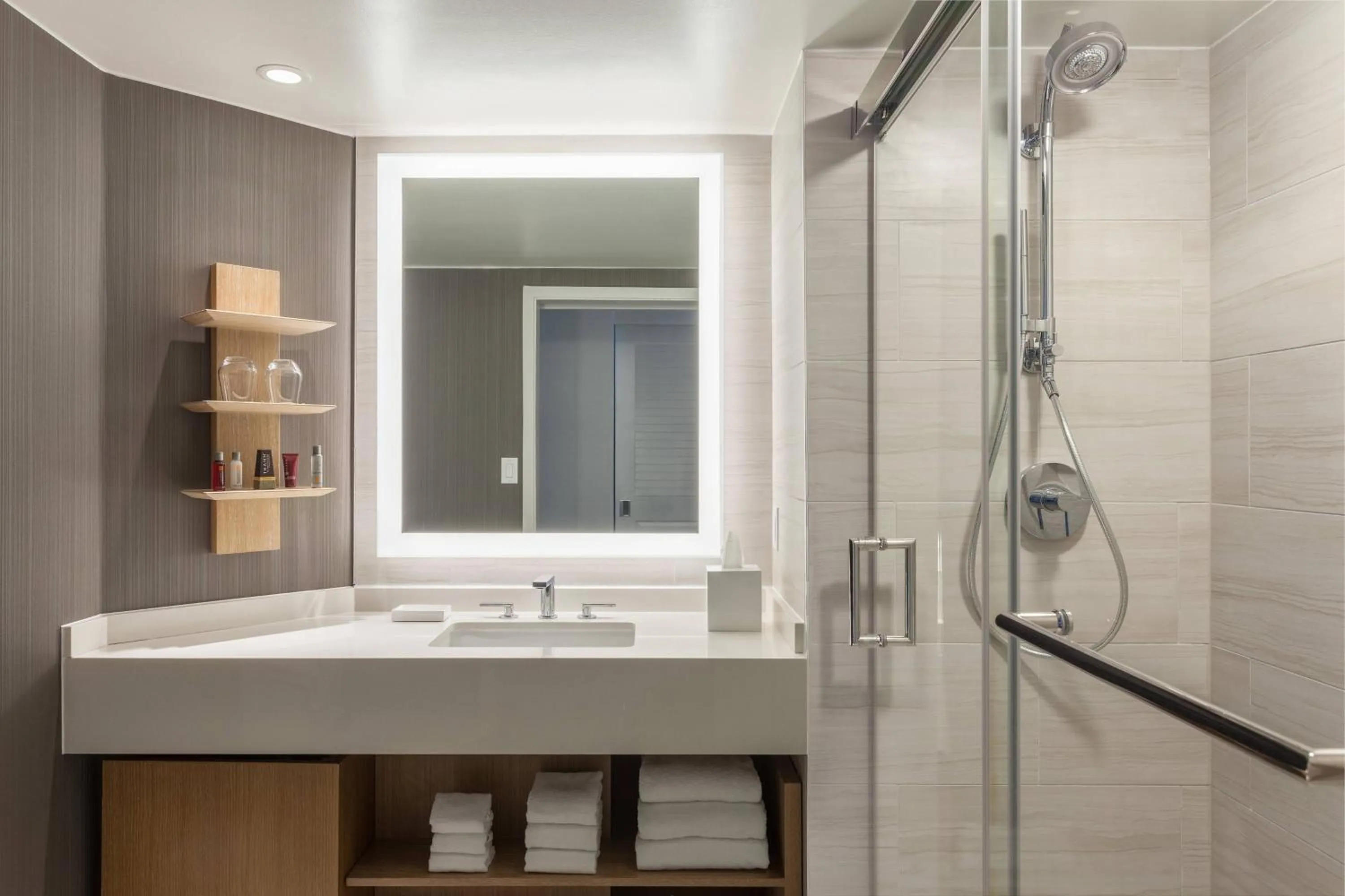 Bathroom in Tampa Marriott Water Street