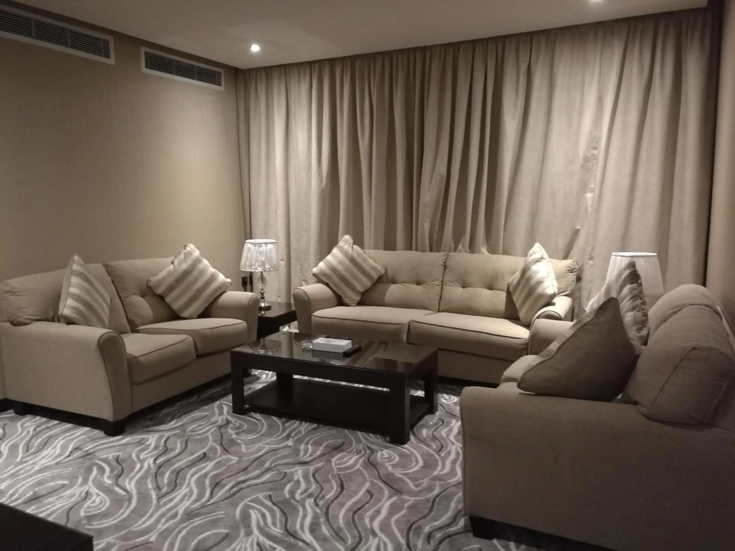 Living room in Naviti Warwick Al Khobar