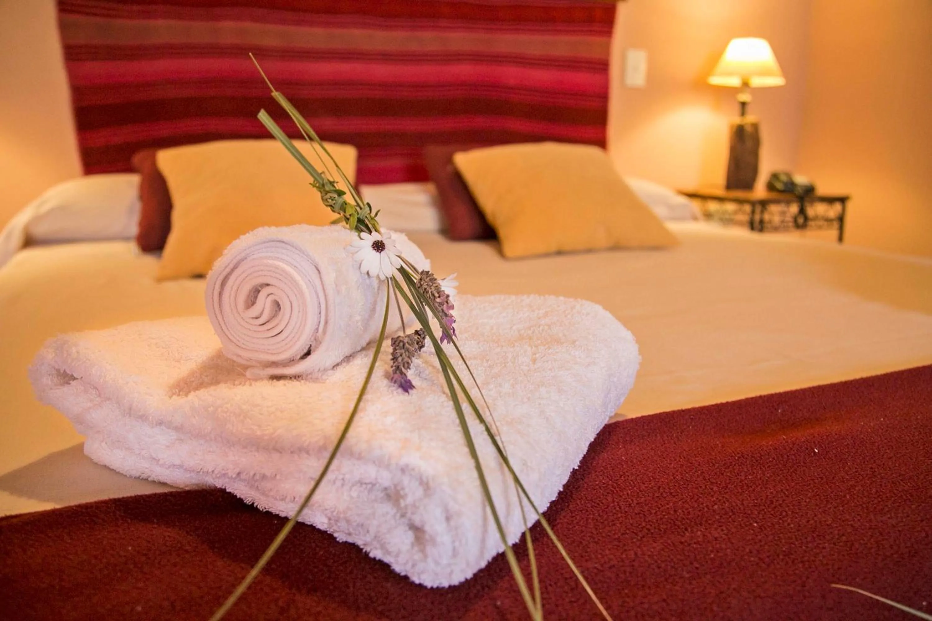 Bed in Hotel El Reposo Del Diablo