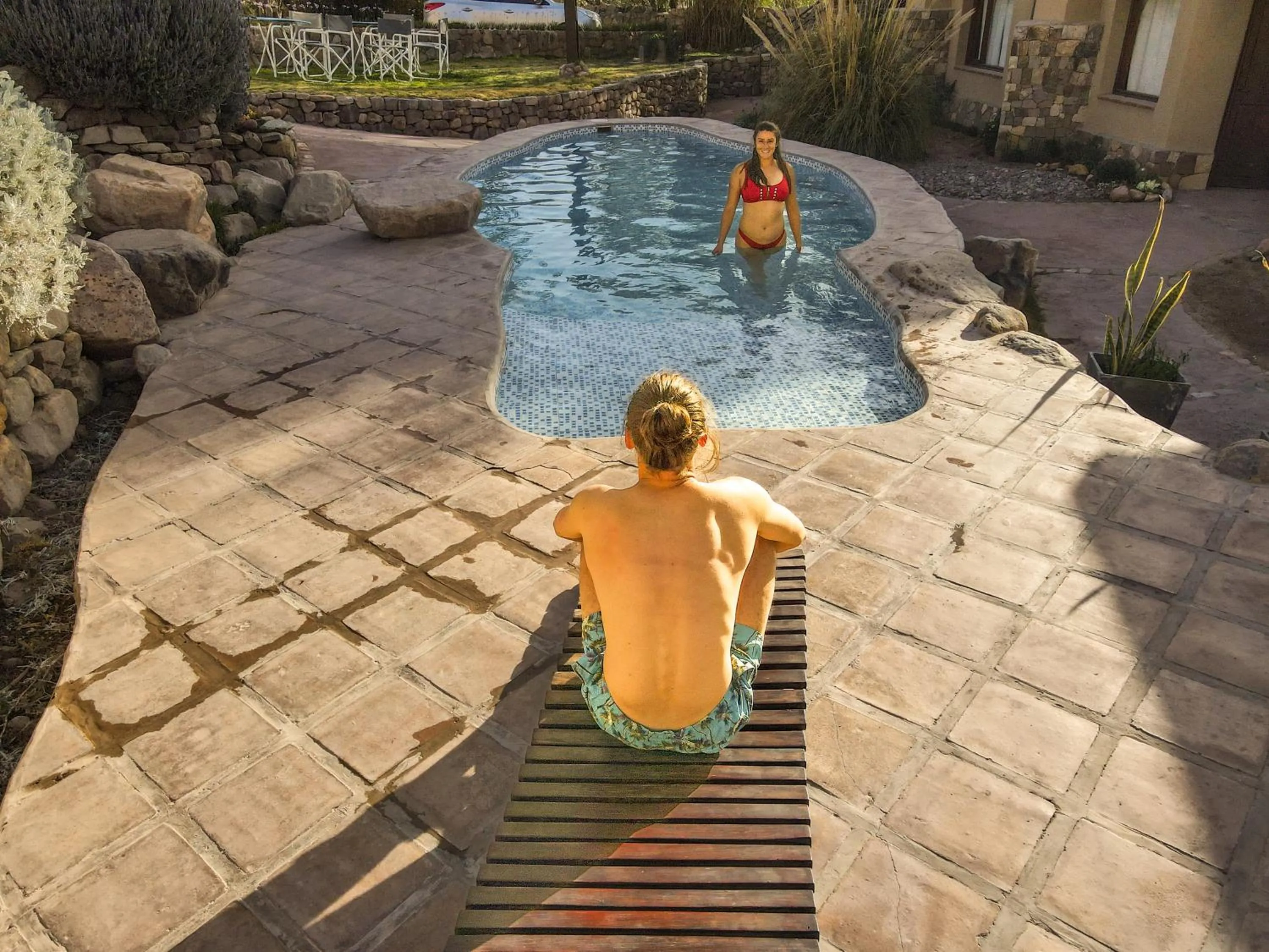 Property building in Hotel El Reposo Del Diablo