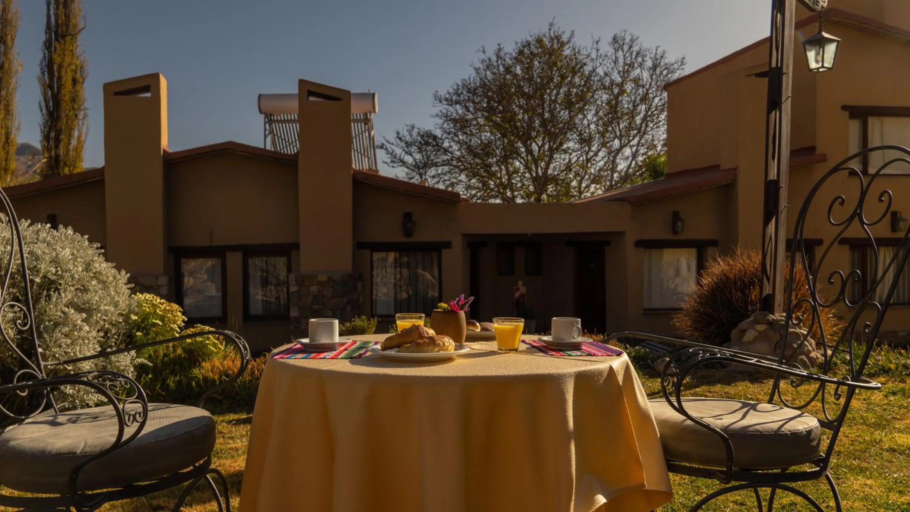 Patio in Hotel El Reposo Del Diablo