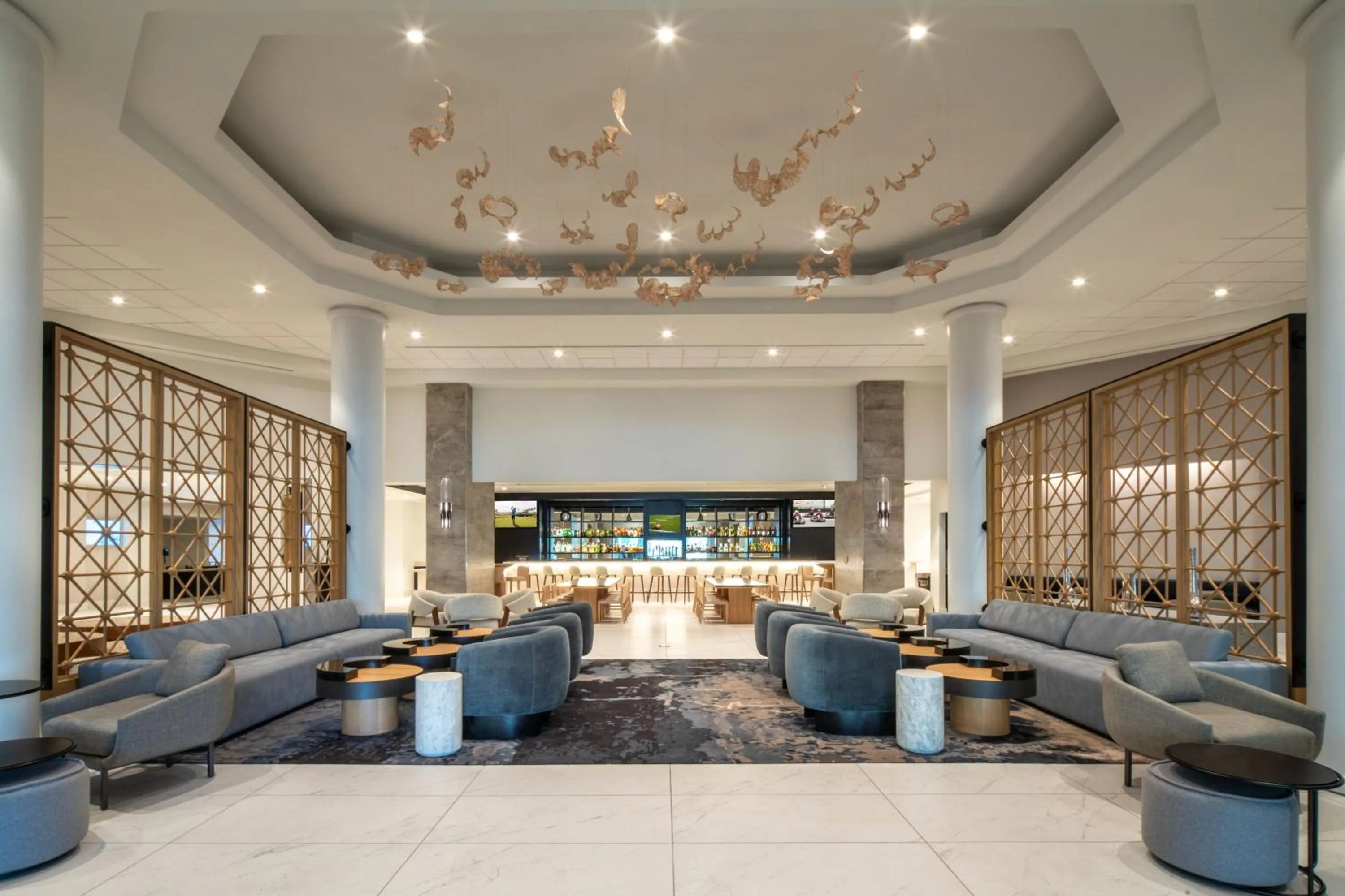 Lobby or reception in Falls Church Marriott Fairview Park