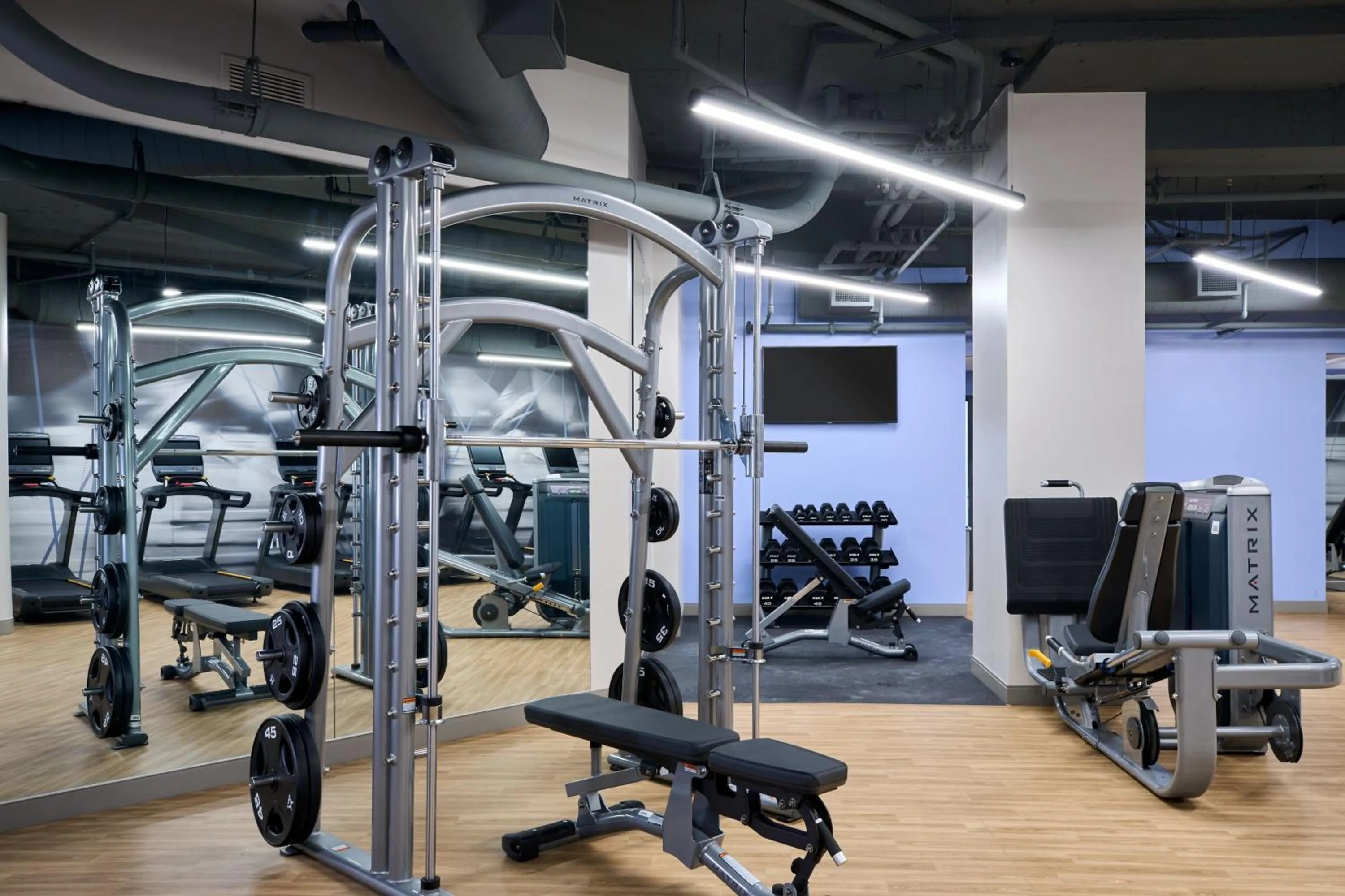 Fitness centre/facilities in Falls Church Marriott Fairview Park