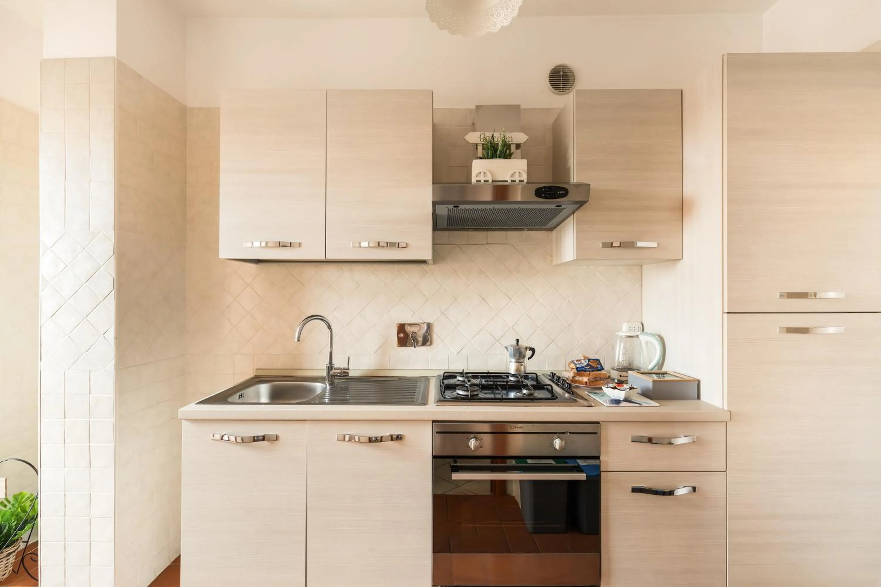 Kitchen or kitchenette in Giramondo LuxeFierairport