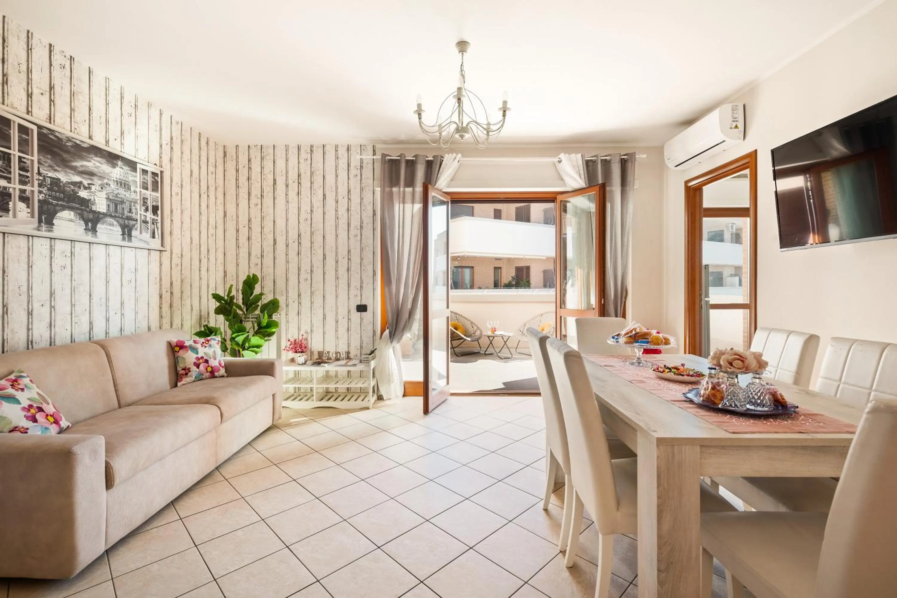 Living room in Giramondo LuxeFierairport