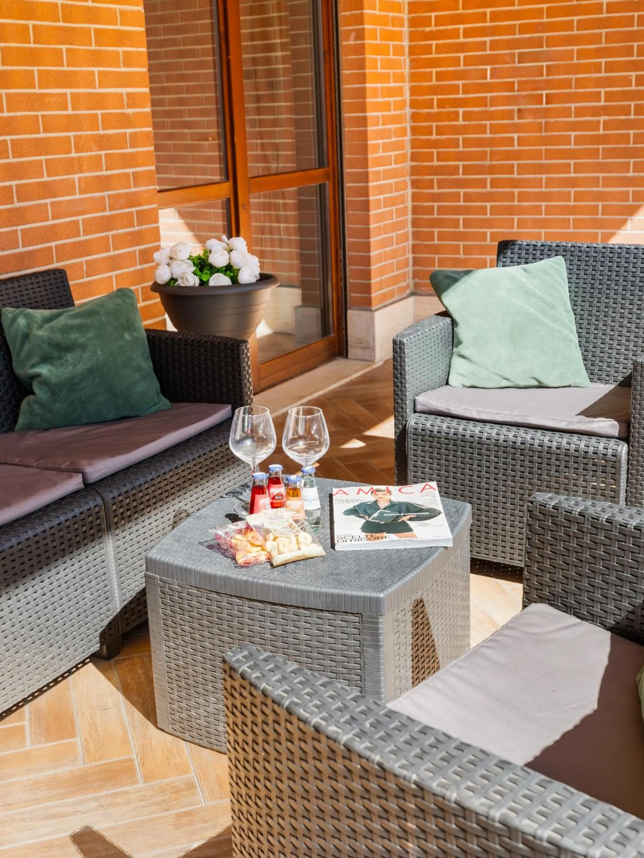 Seating area in Giramondo LuxeFierairport