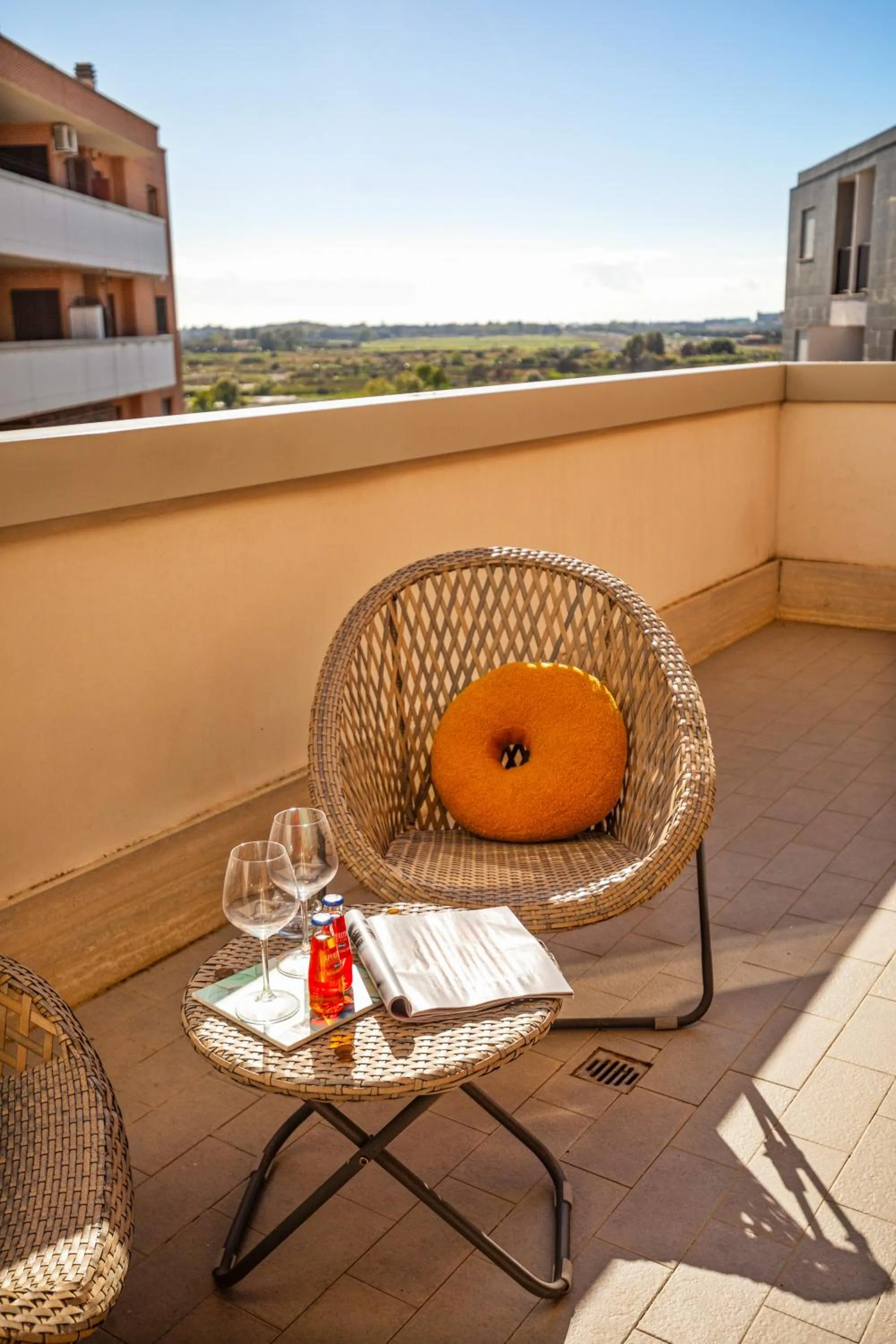 Balcony/Terrace in Giramondo LuxeFierairport