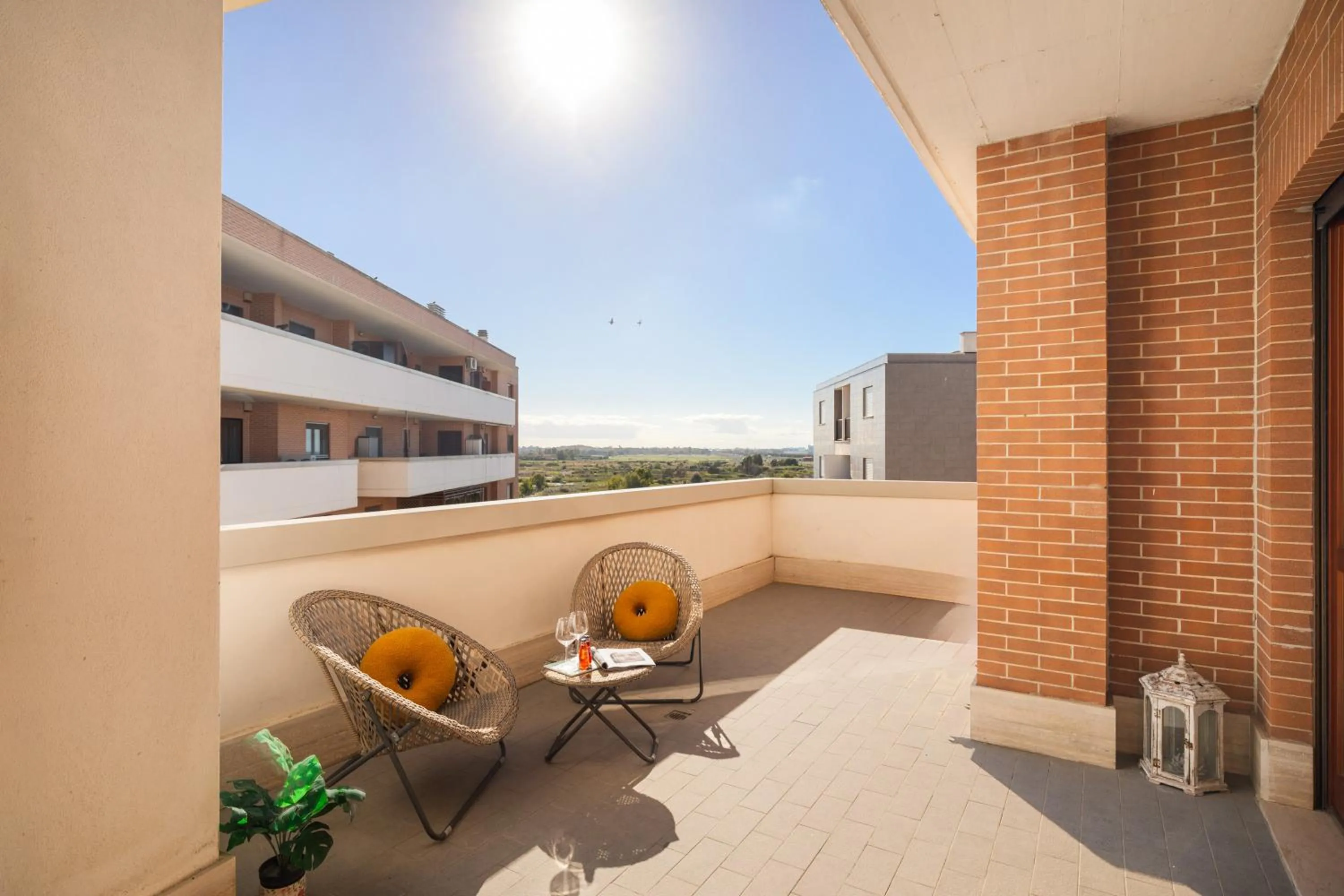 Balcony/Terrace in Giramondo LuxeFierairport