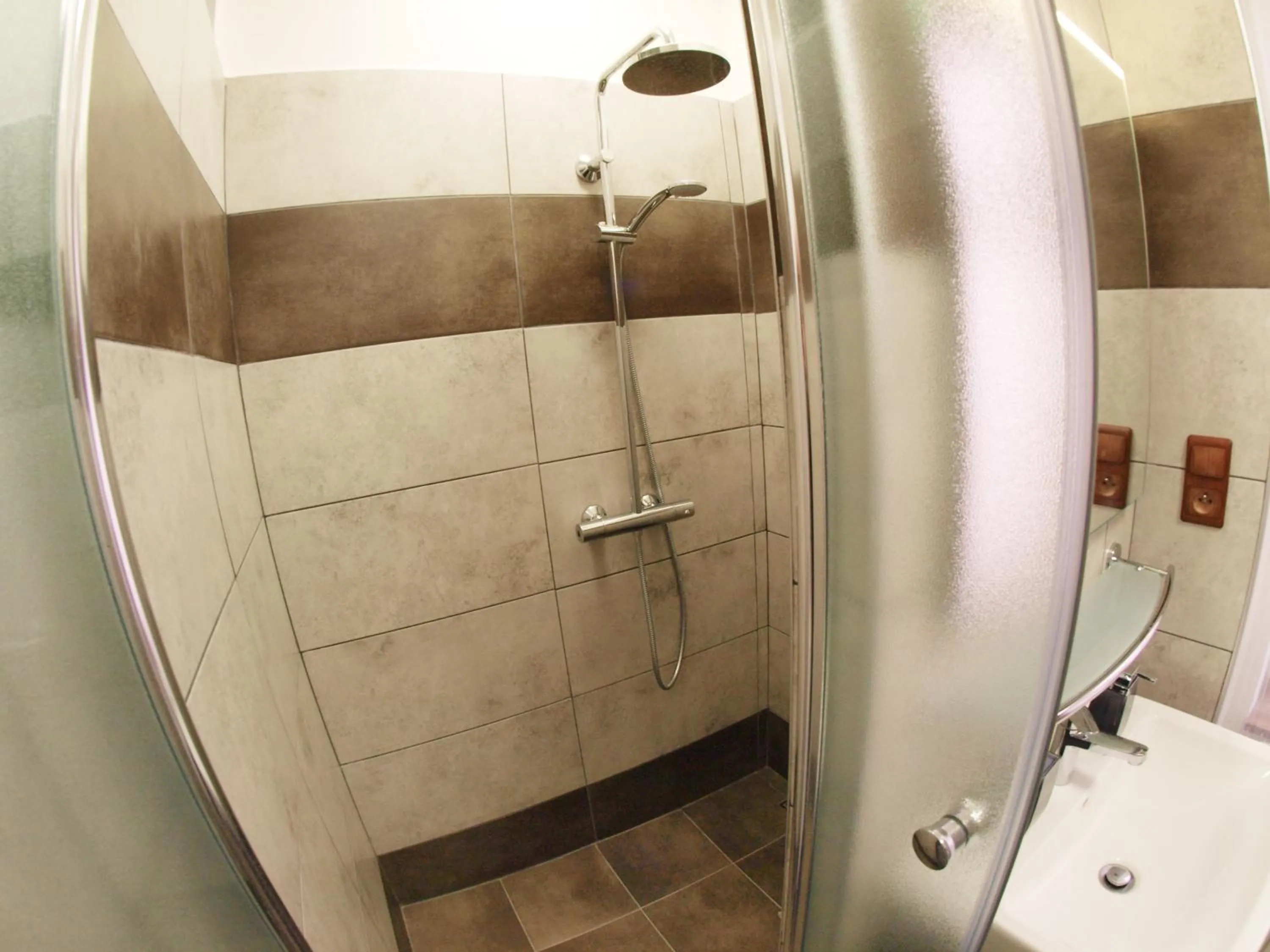 Bathroom in Penzion V Horách