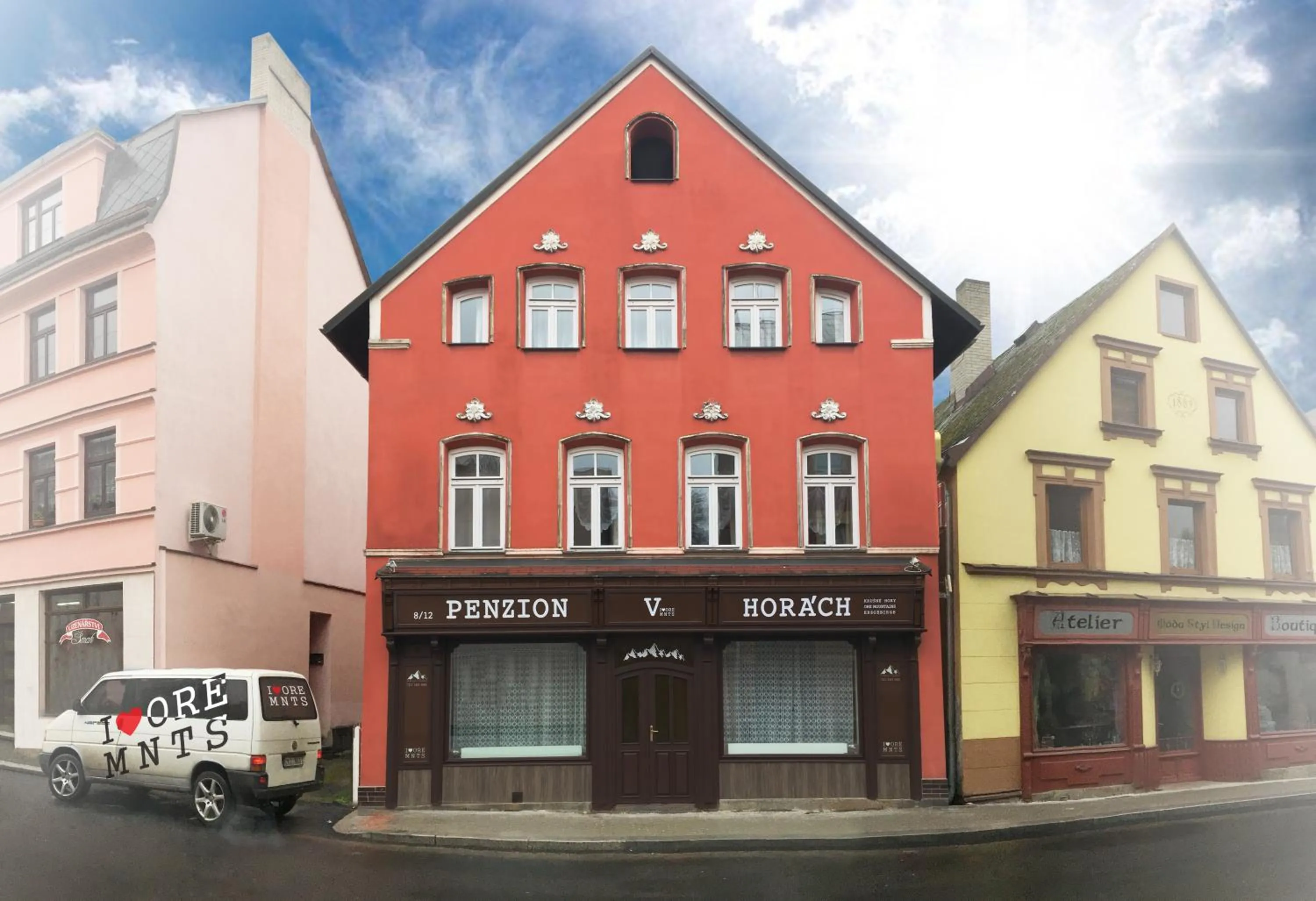 Property building in Penzion V Horách