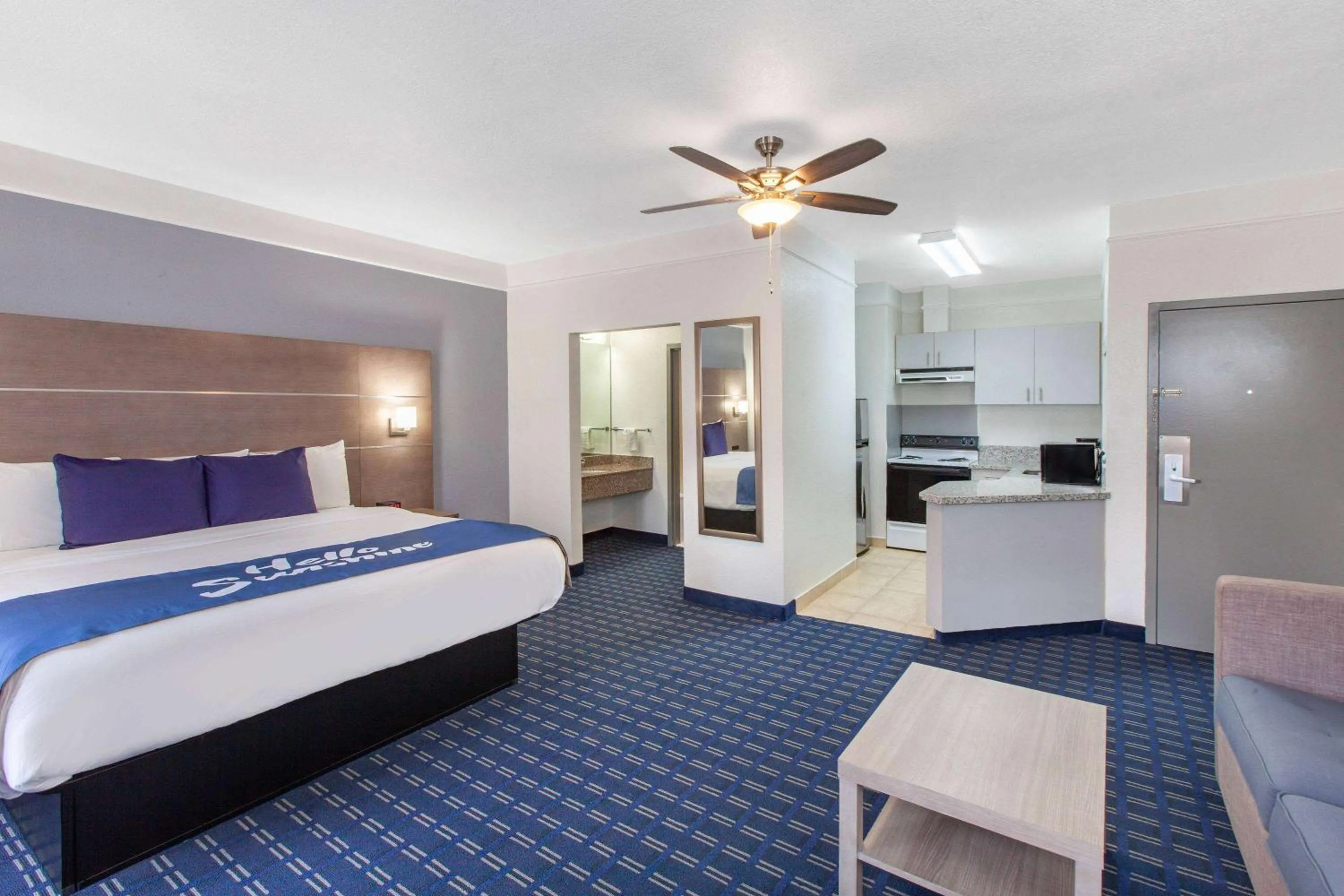 Photo of the whole room, Bed in Days Inn & Suites by Wyndham Webster NASA-ClearLake-Houston