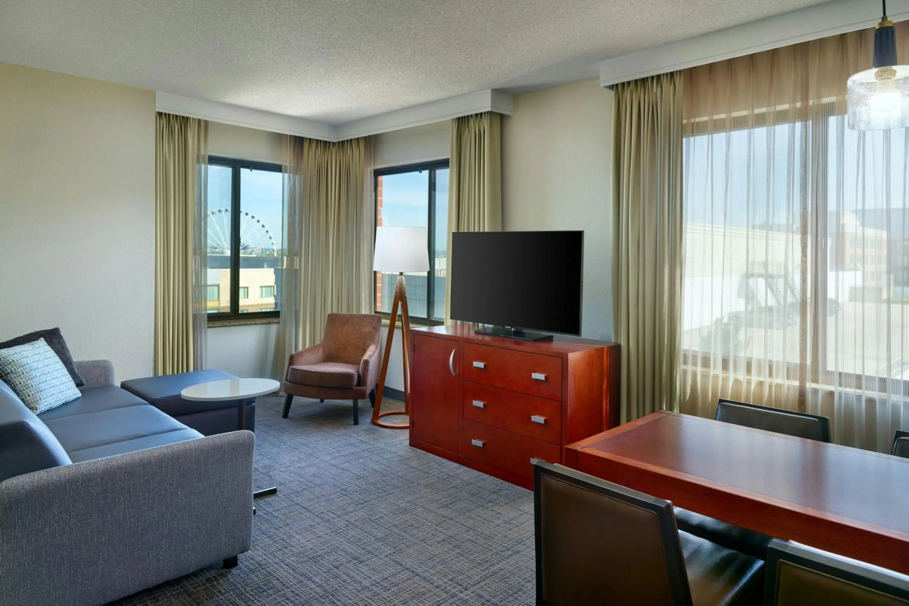 Living room in Residence Inn by Marriott National Harbor Washington, D.C. Area