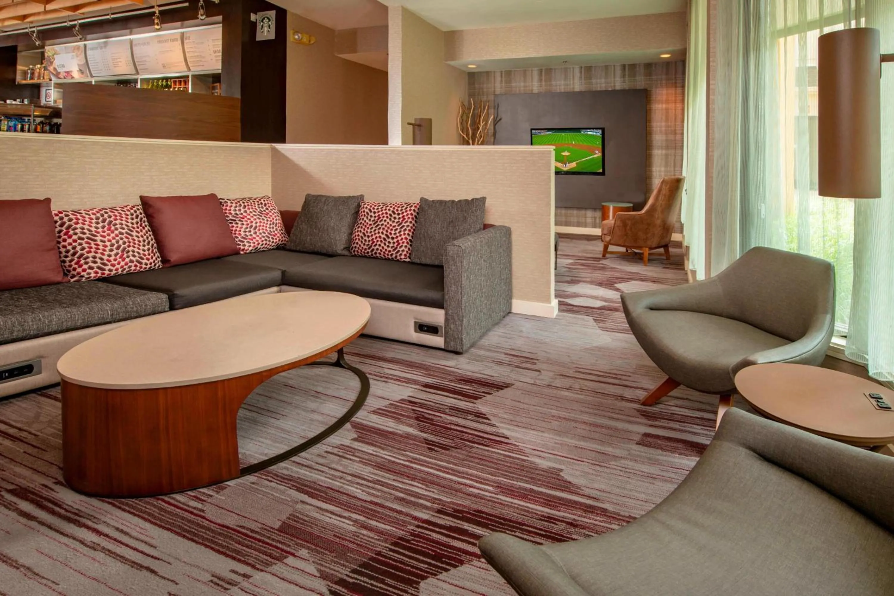 Lobby or reception in Courtyard by Marriott Rockville