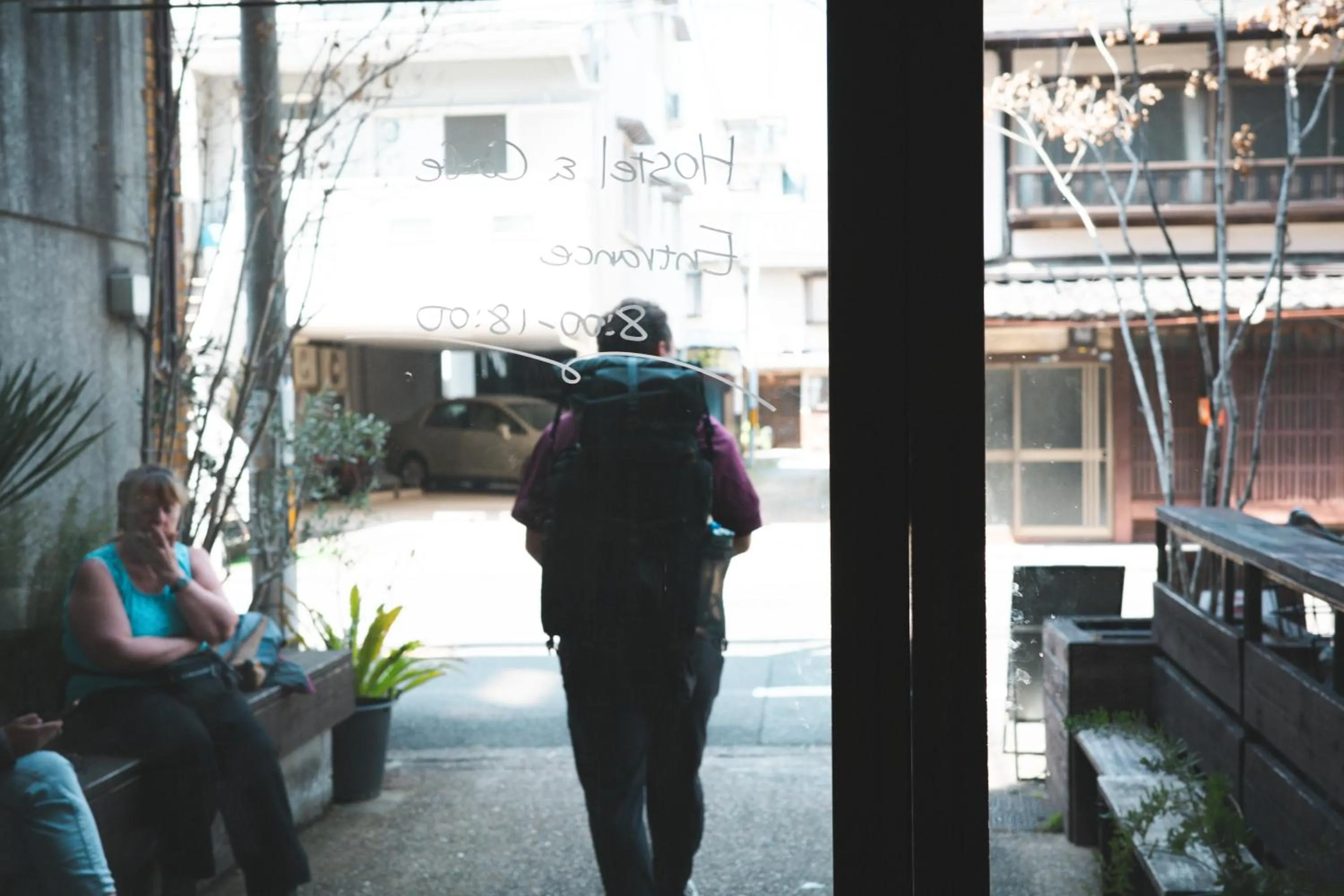 Balcony/Terrace in Hostel Niniroom