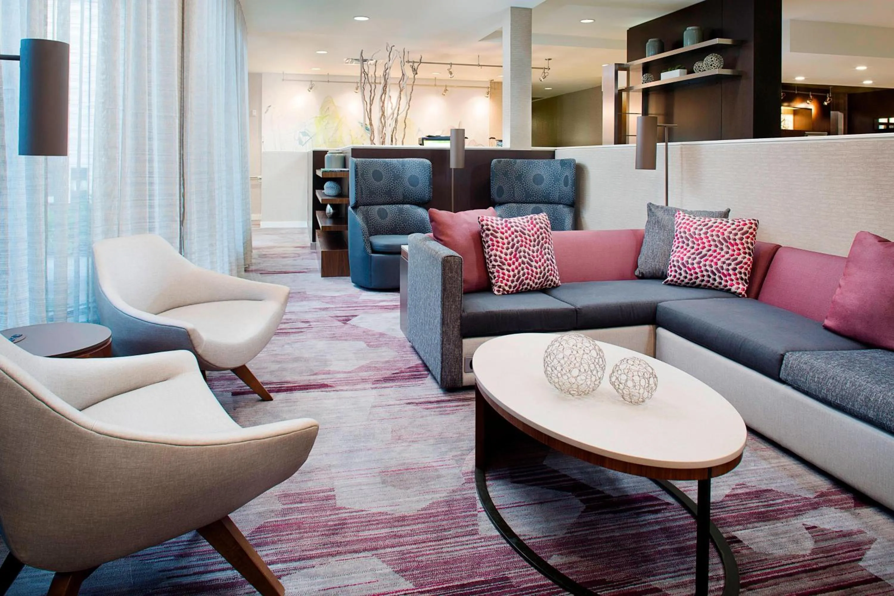 Lobby or reception in Courtyard by Marriott Birmingham Homewood