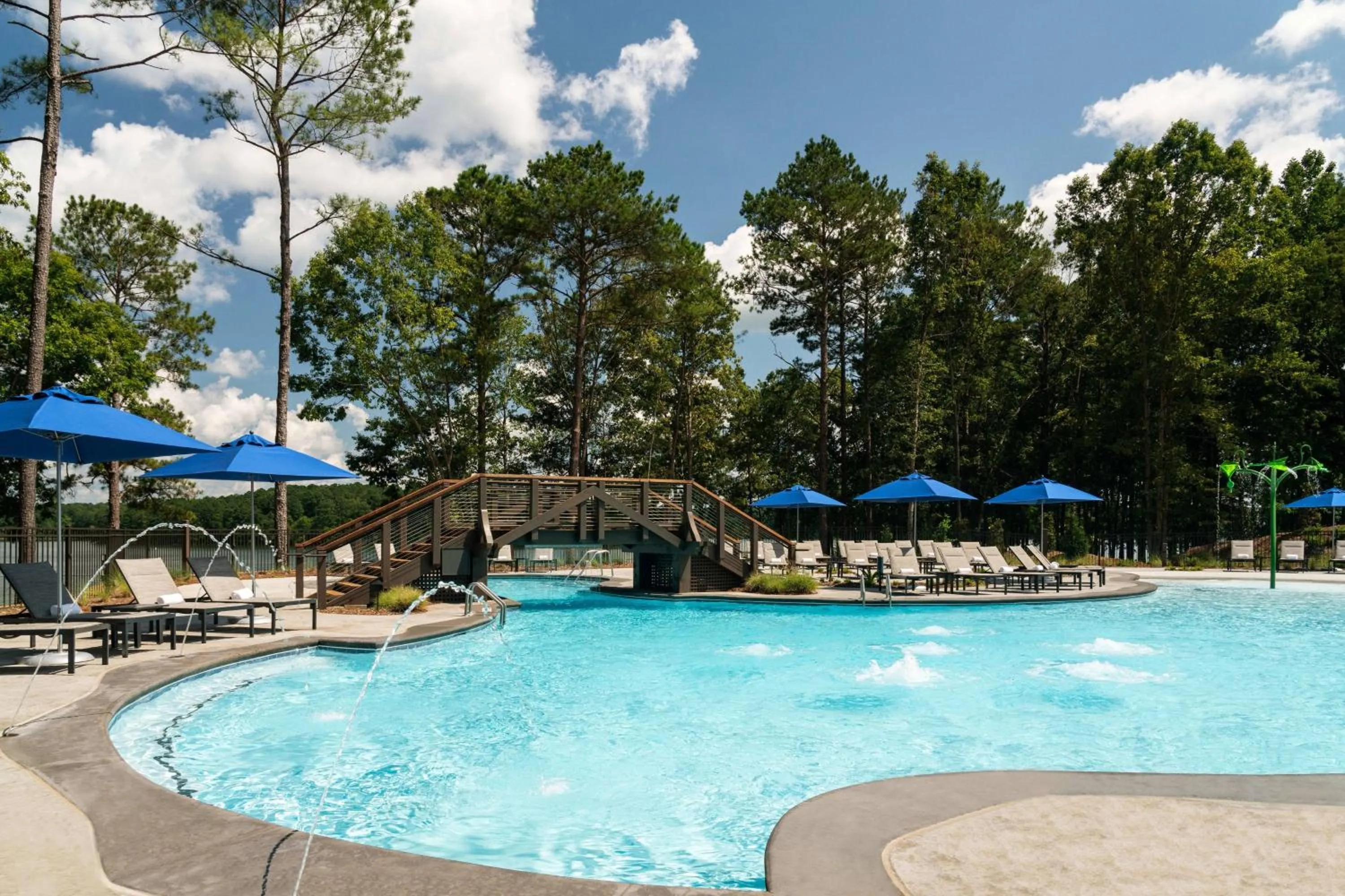 Swimming pool in The Ritz-Carlton Reynolds, Lake Oconee