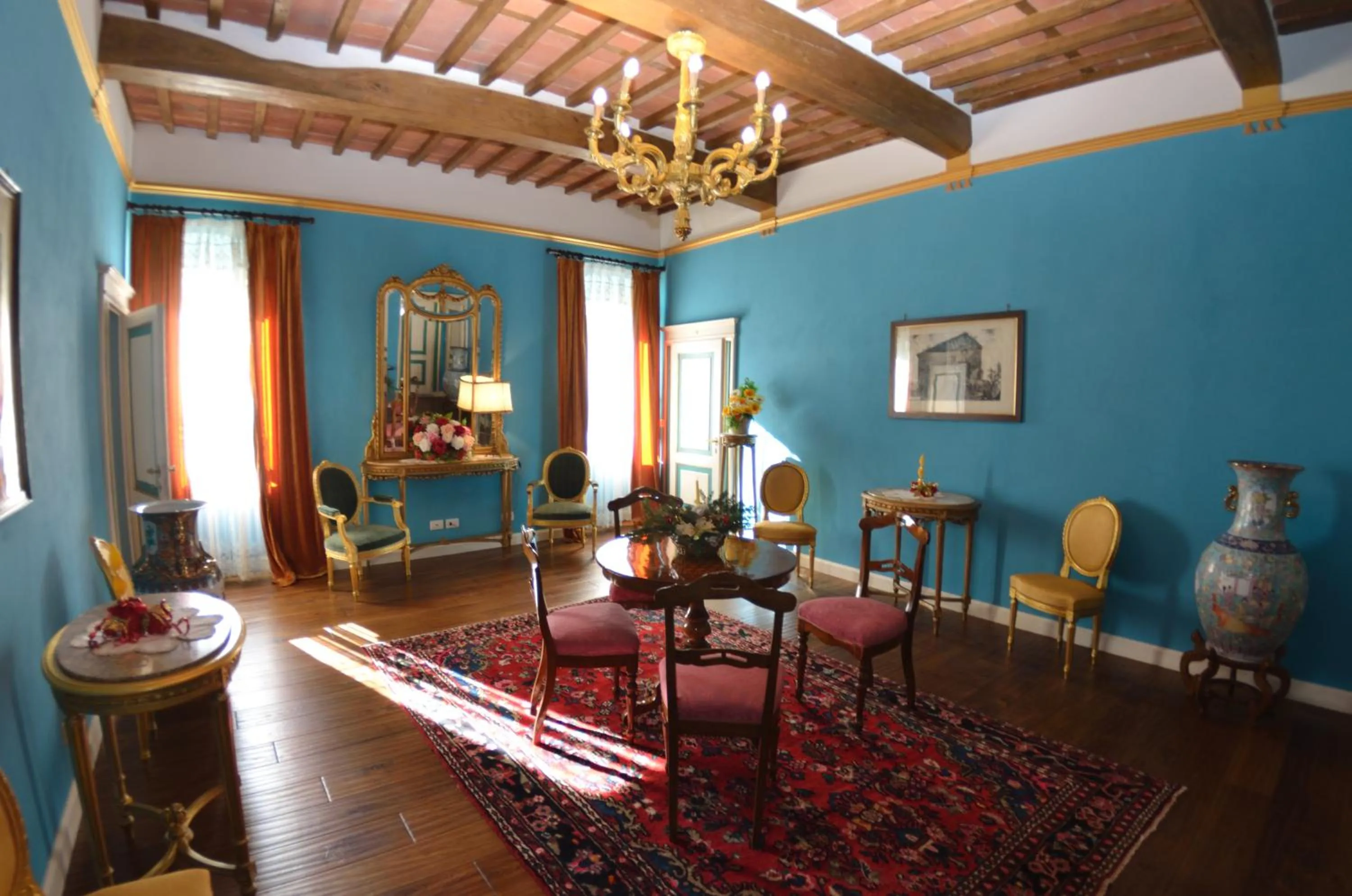 Lounge or bar in Villa al Borghetto